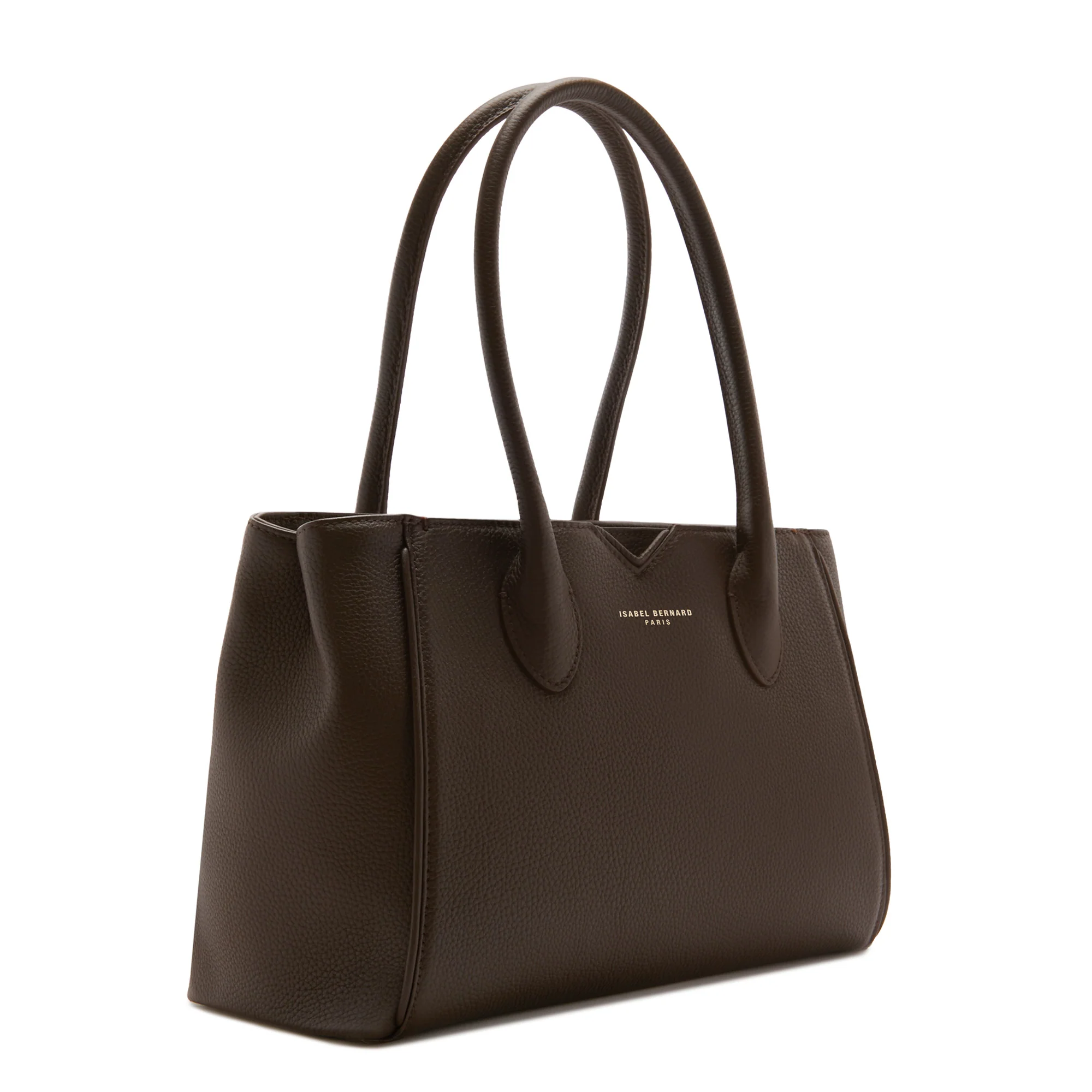 Honoré Cloe Midi brown calfskin leather handbag - Image 3