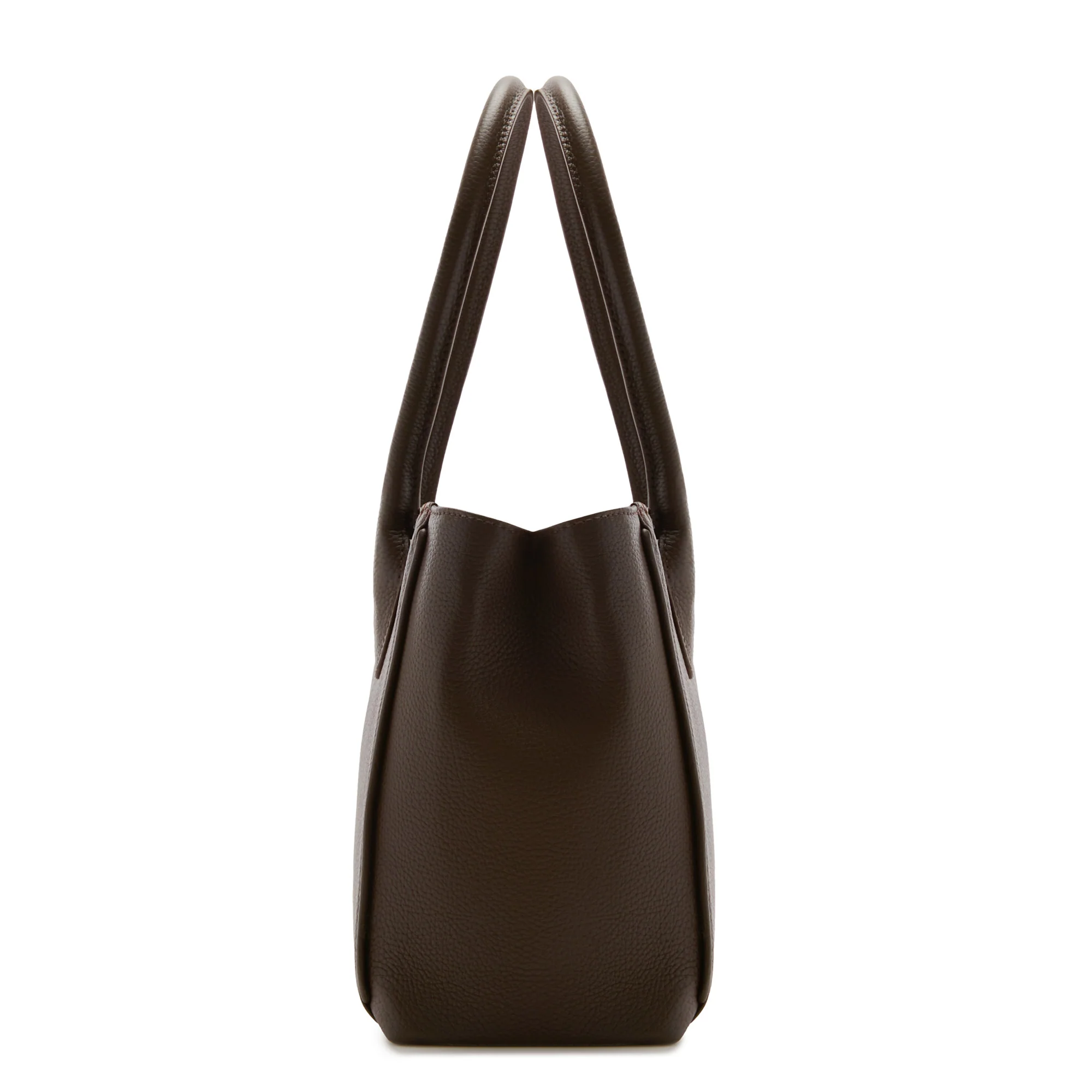 Honoré Cloe Midi brown calfskin leather handbag - Image 4
