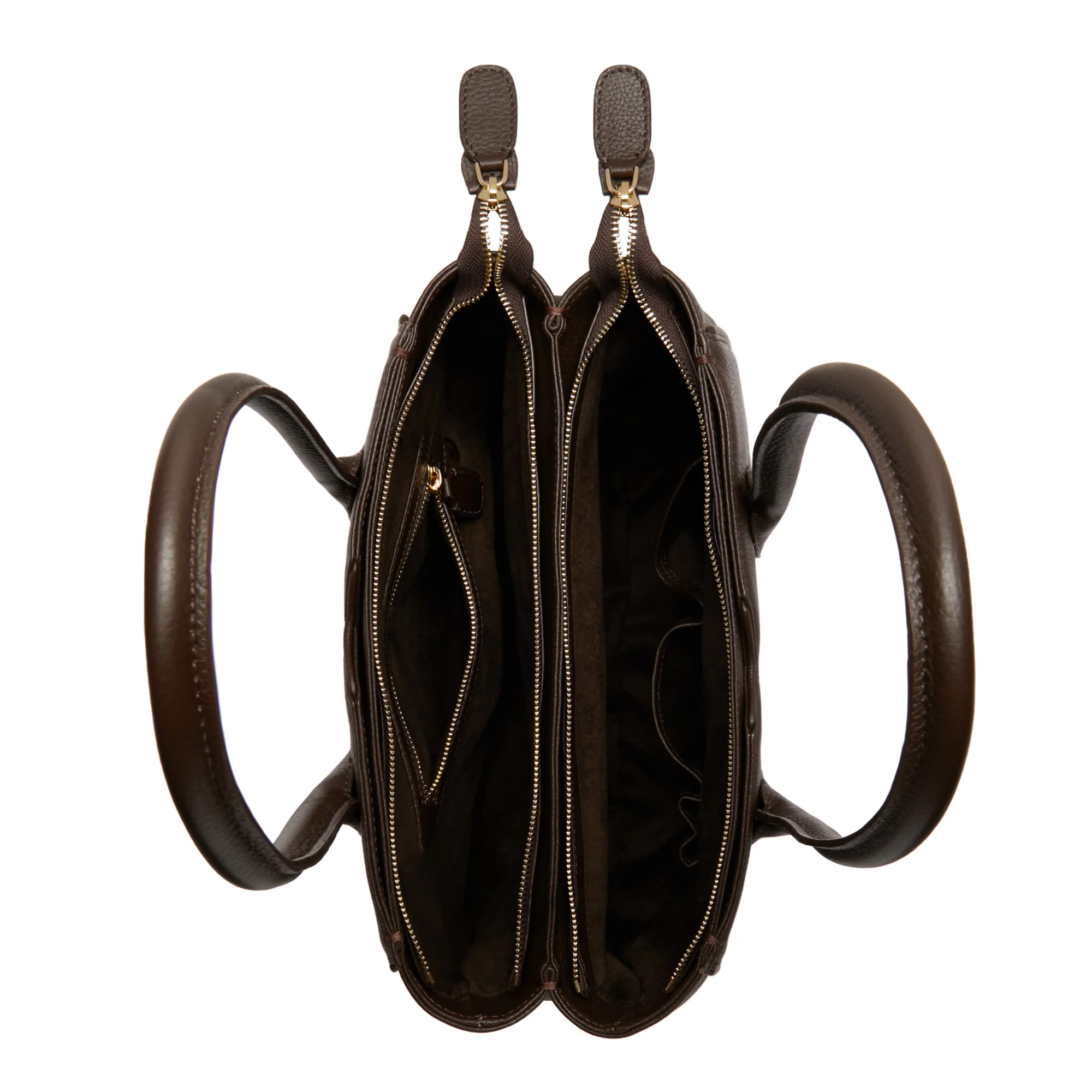Honoré Cloe brown calfskin leather handbag - Image 8
