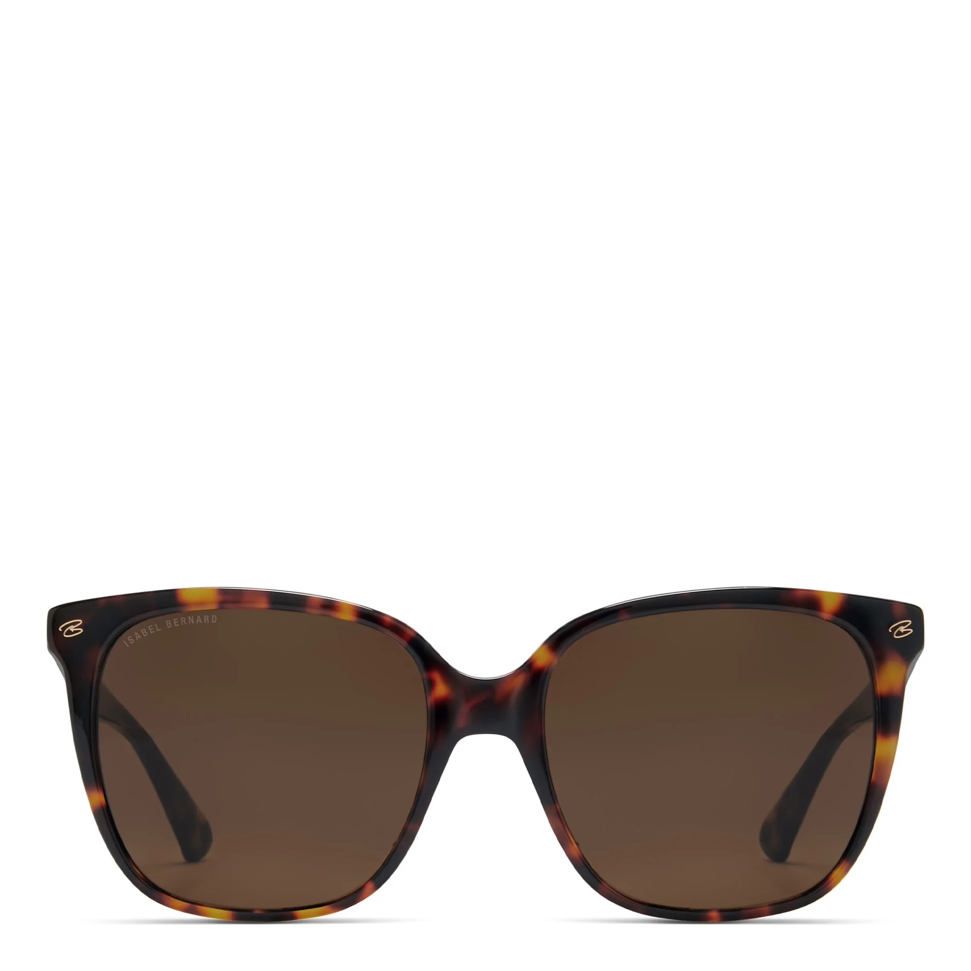 La Villette Raison brown tortoise square sunglasses with brown lenses - Image 4