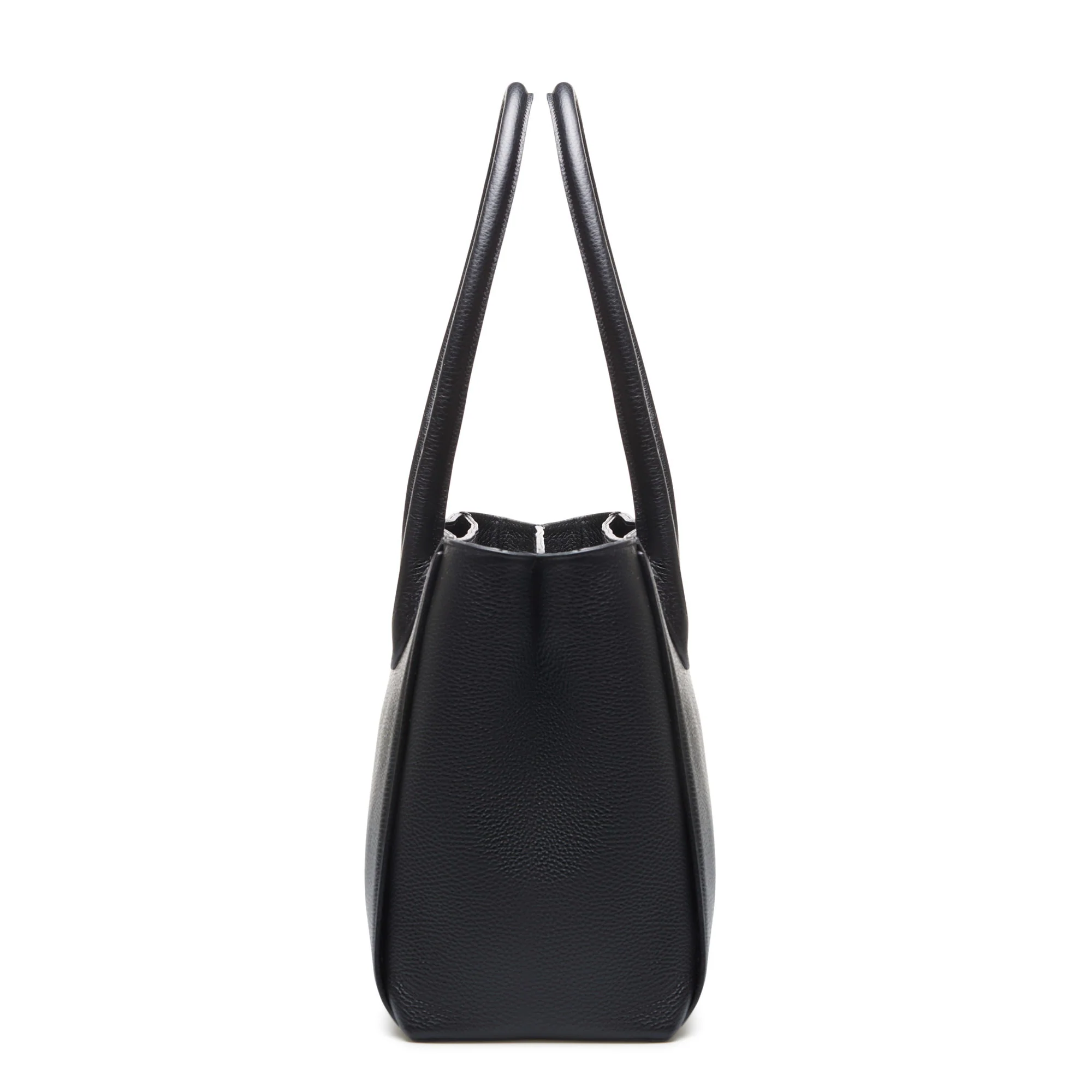 Honoré Cloe black calfskin leather handbag - Image 4
