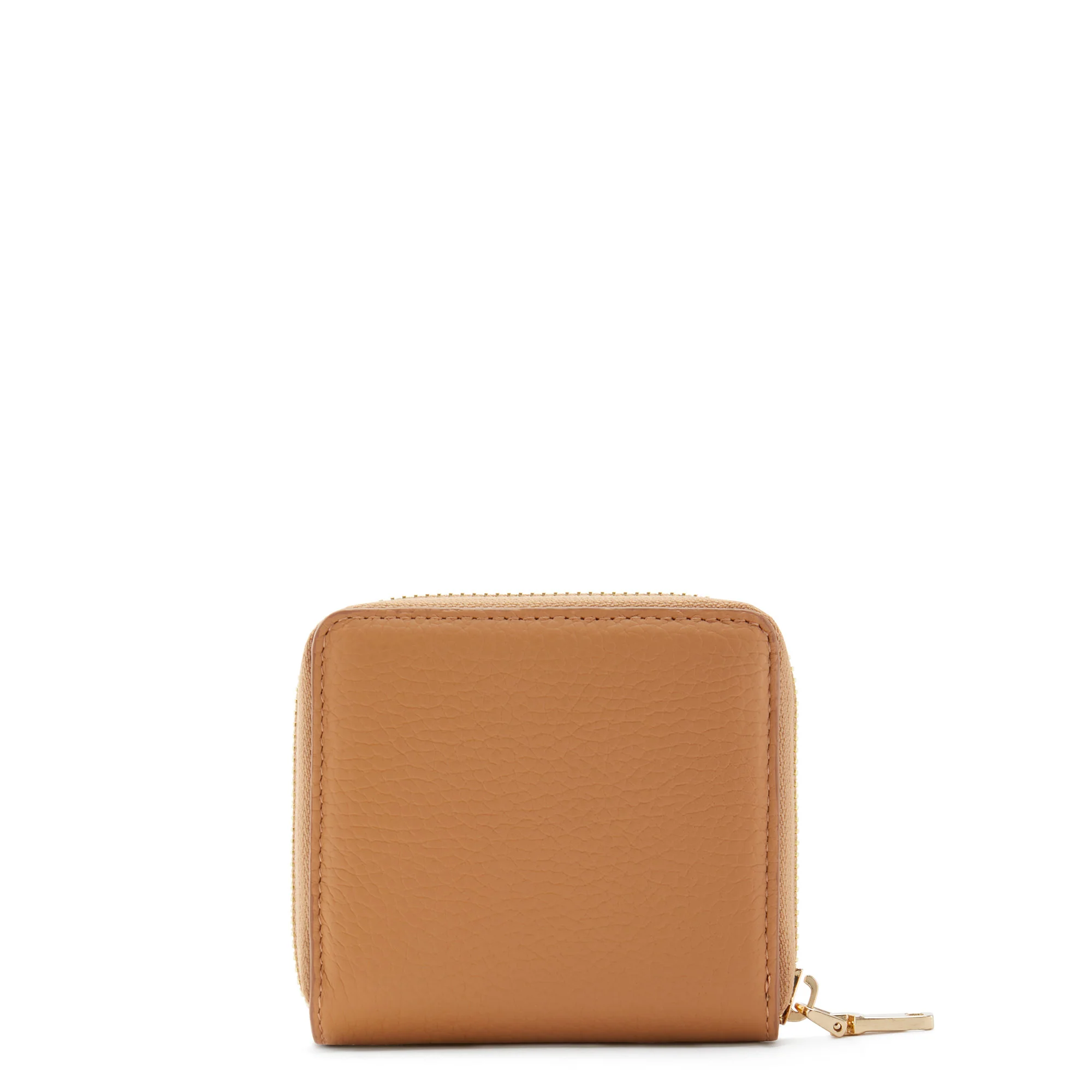 Honoré Jules camel calfskin leather zipper wallet - Image 5