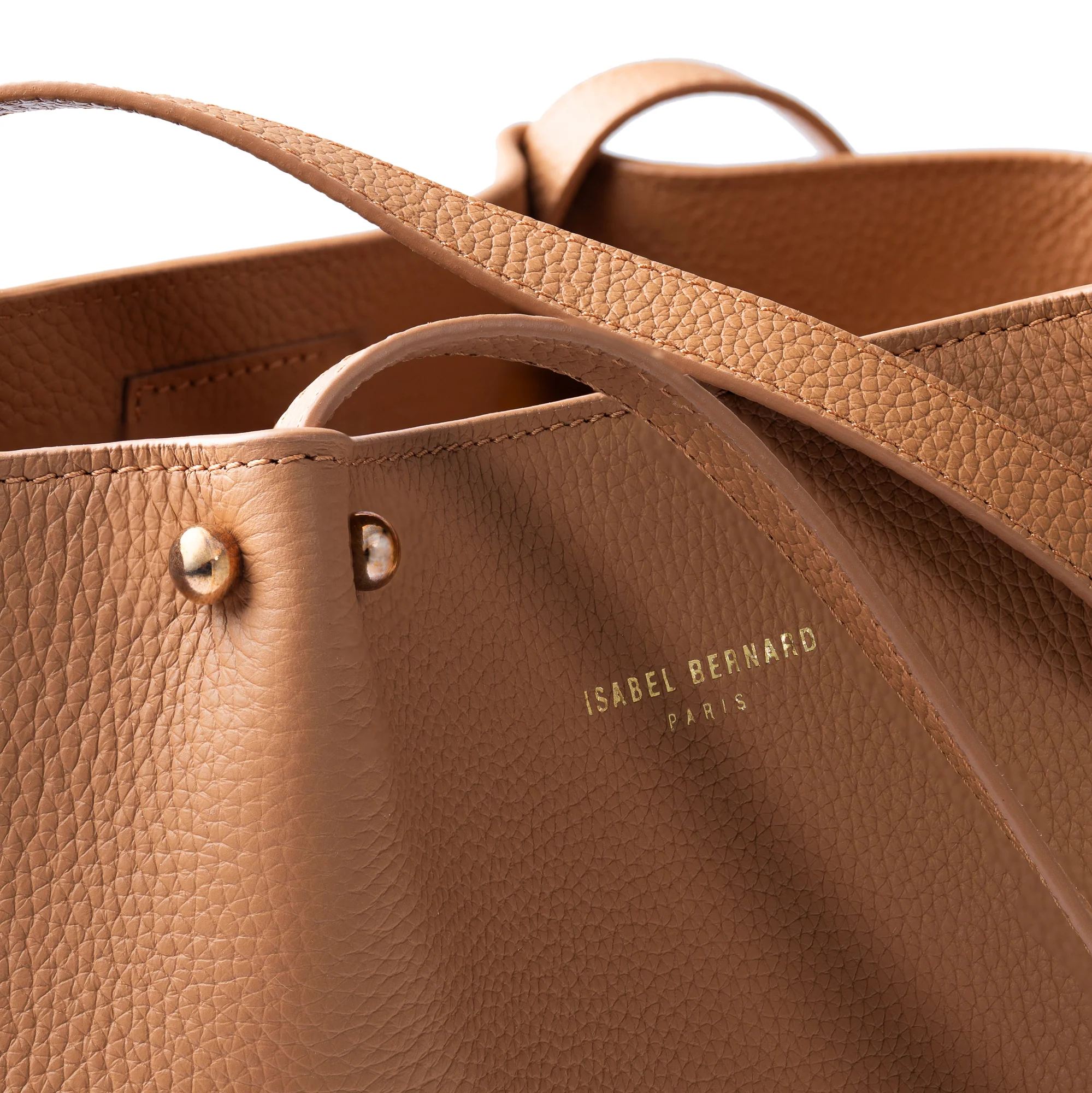 Honoré Nata camel leather shopper calfskin leather - Image 7