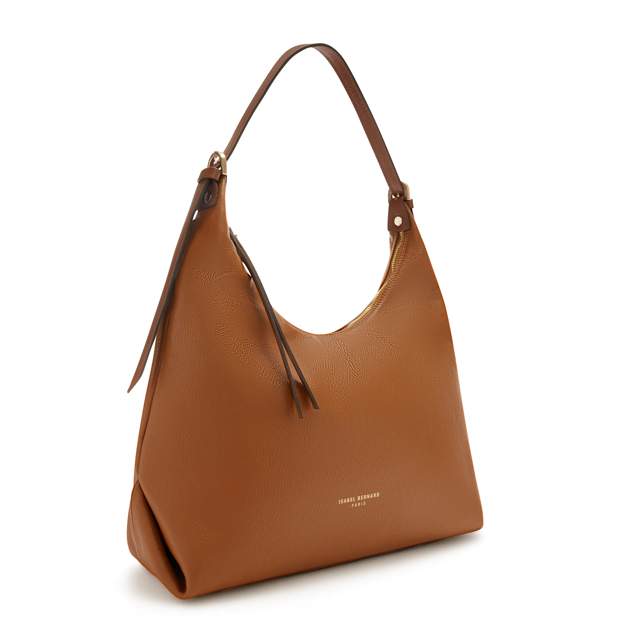Honoré Muriel cognac calfskin leather shoulder bag - Image 4