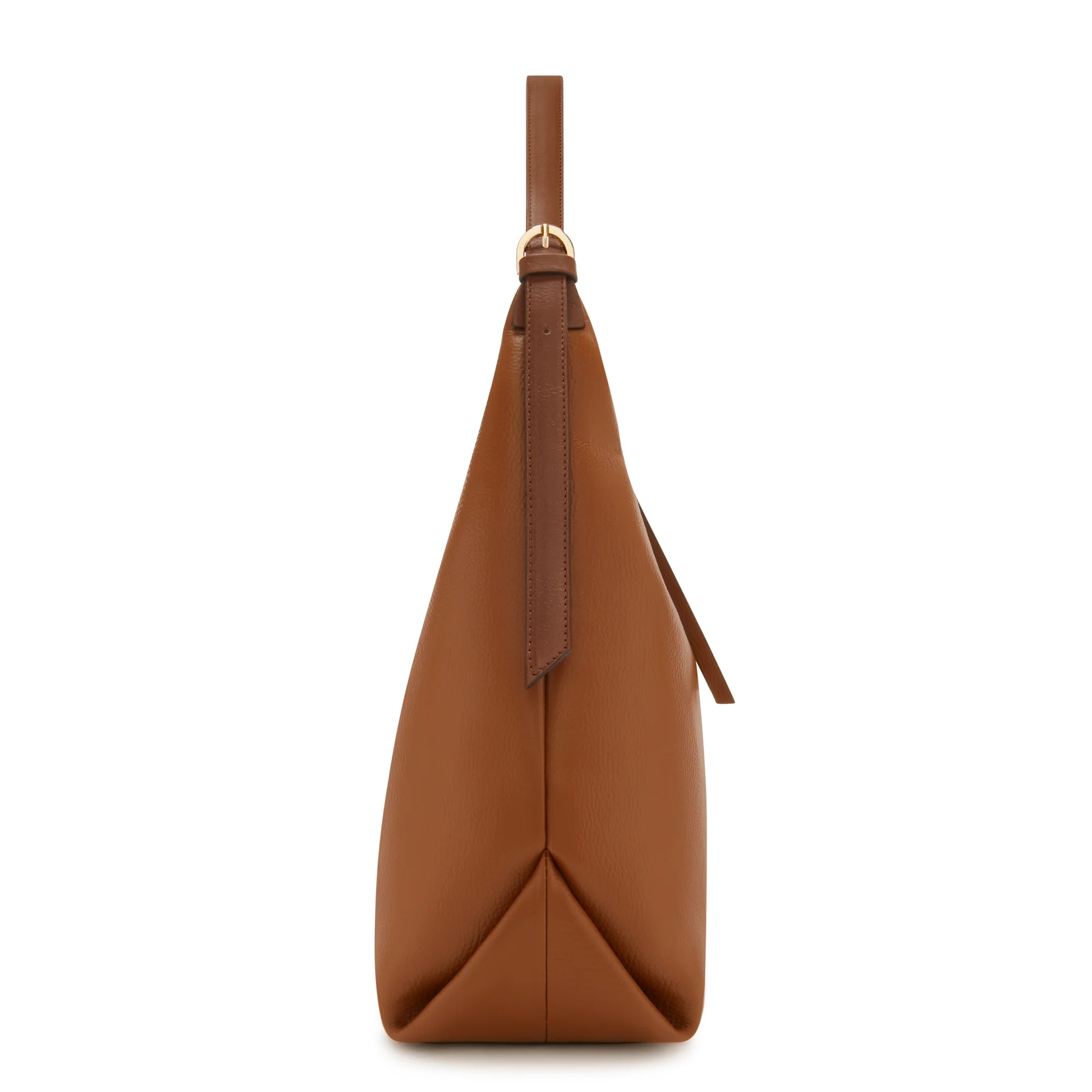 Honoré Muriel cognac calfskin leather shoulder bag - Image 5