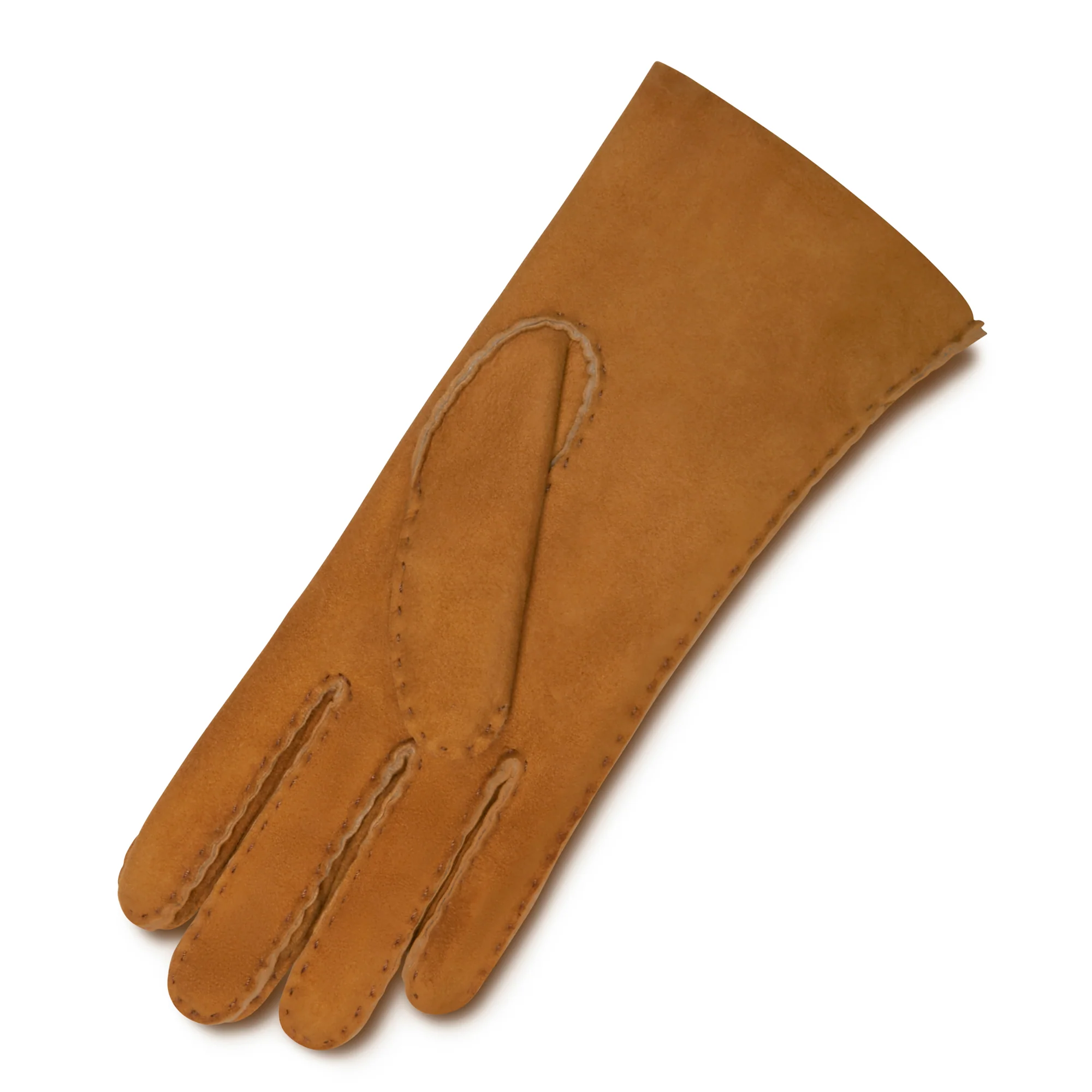 Honoré Zenia cognac lambskin gloves - Image 4