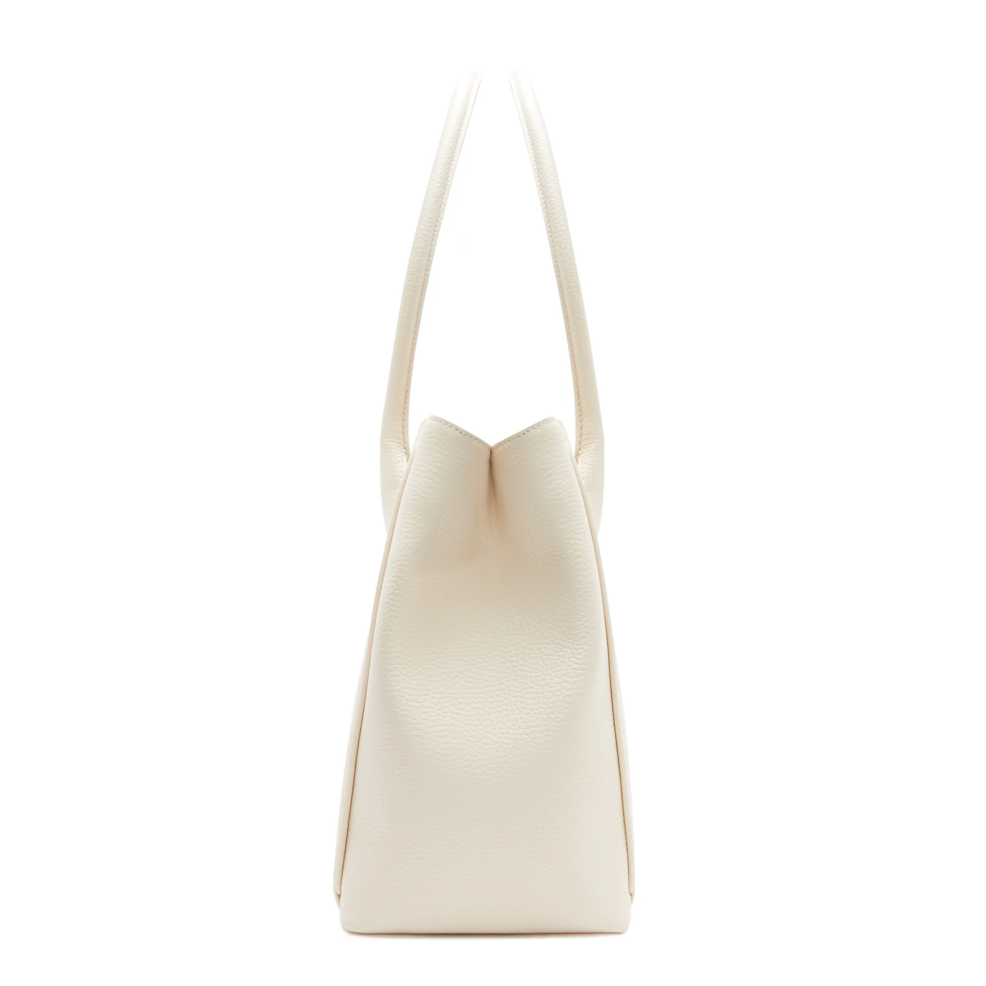 Honoré Cloe cream calfskin leather handbag - Image 5
