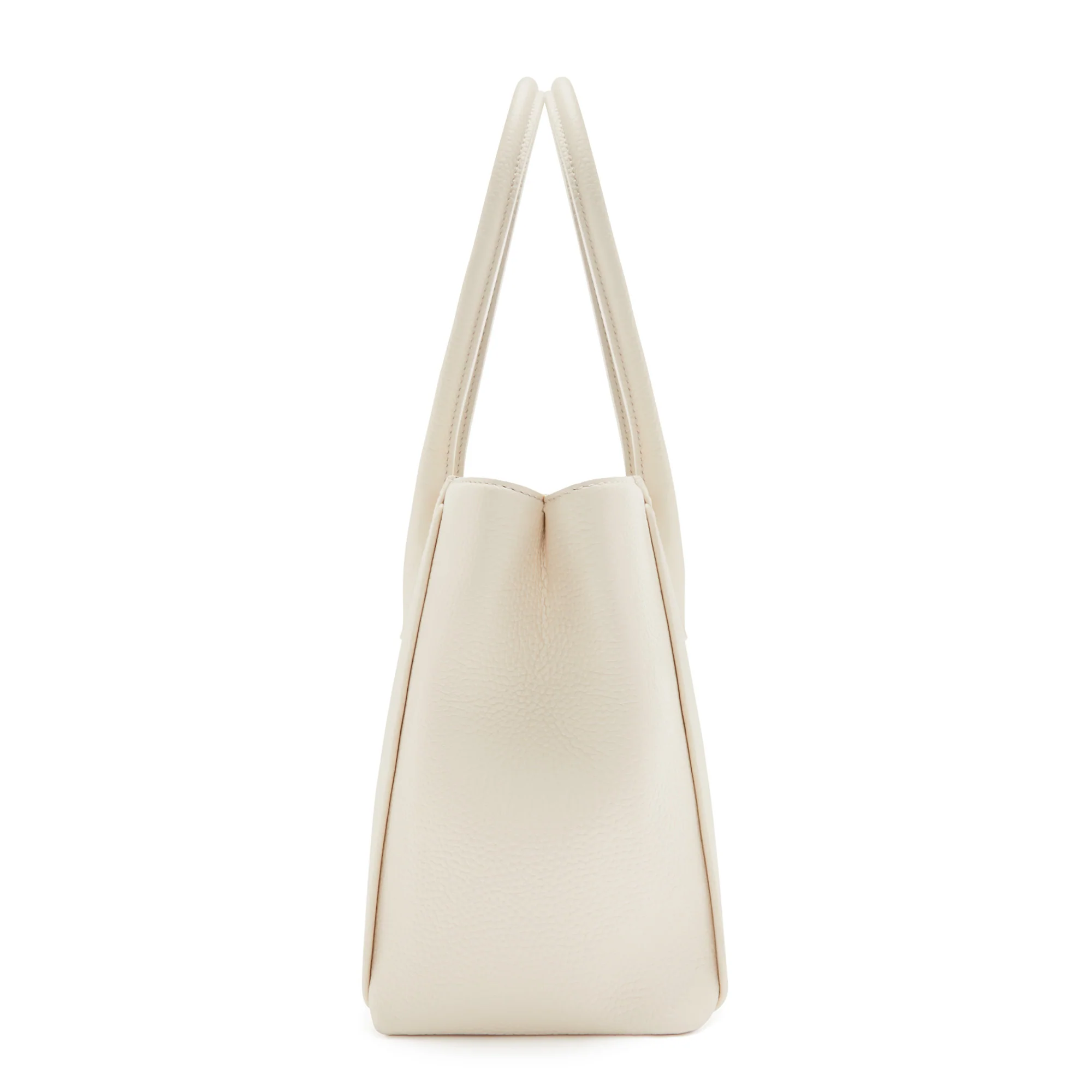 Honoré Cloe Midi cream calfskin leather handbag - Image 5