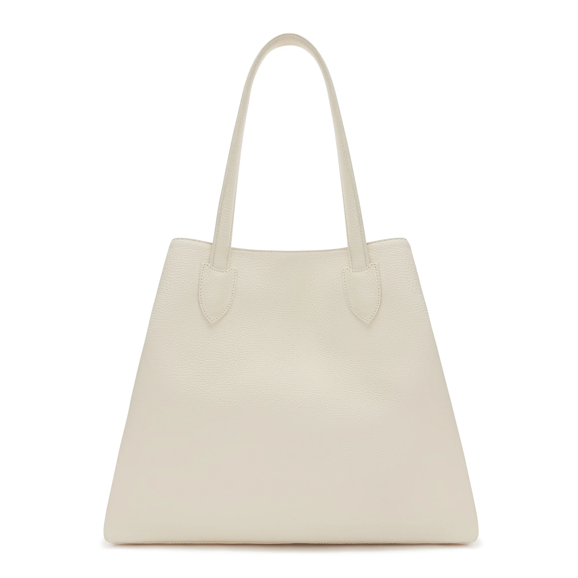 Honoré Francine cream calfskin leather shopper - Image 7