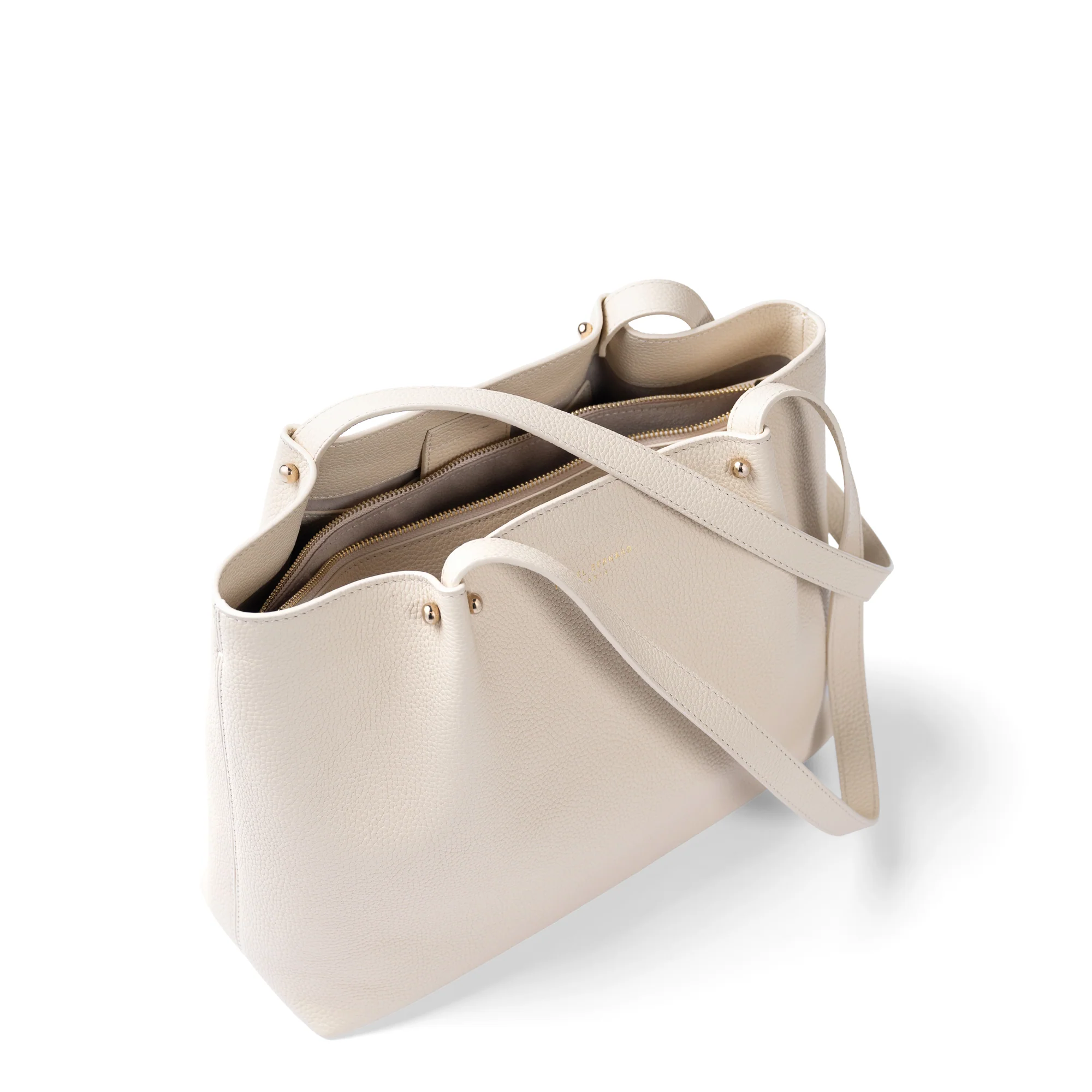 Honoré Nata cream leather shopper calfskin leather - Image 11