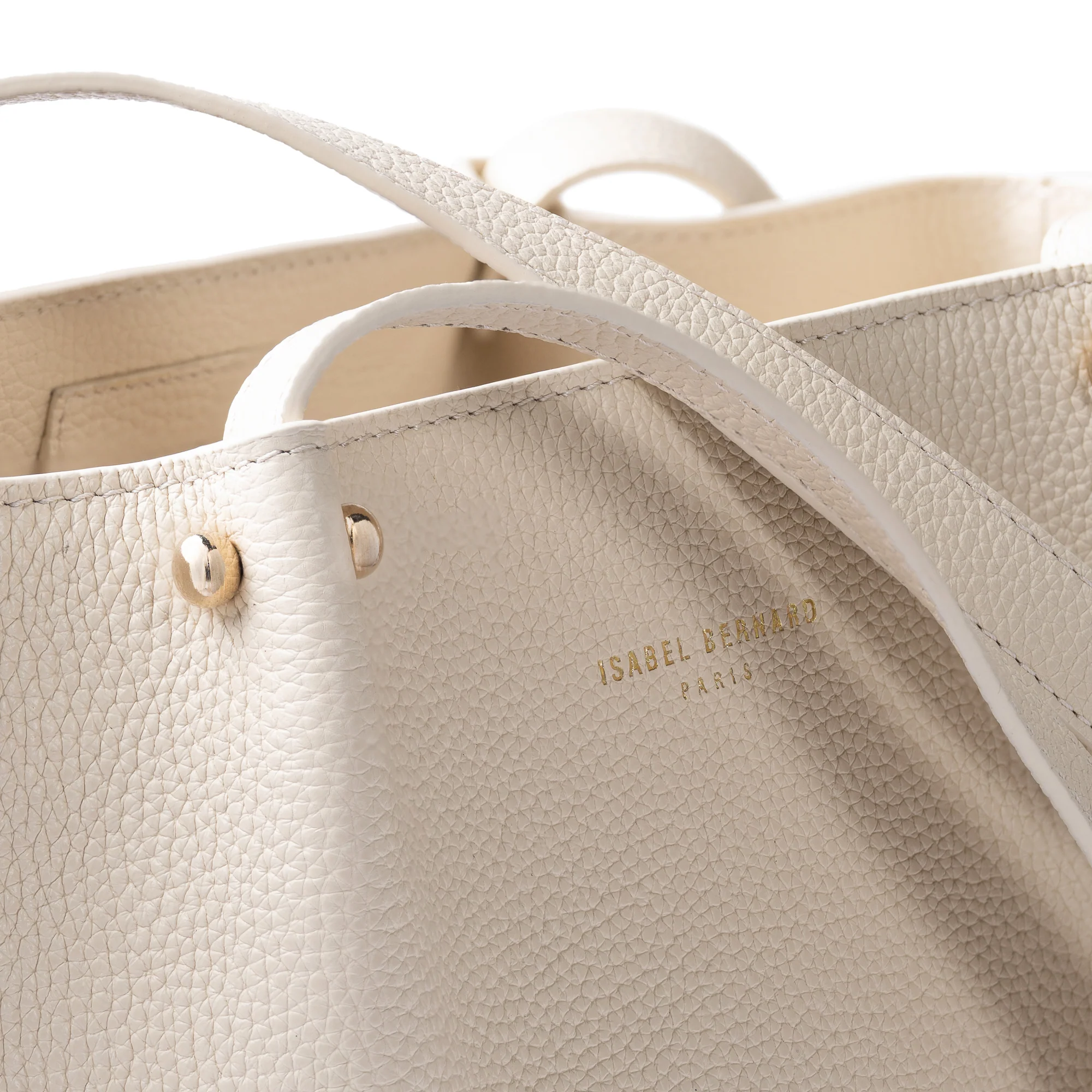 Honoré Nata cream leather shopper calfskin leather - Image 8