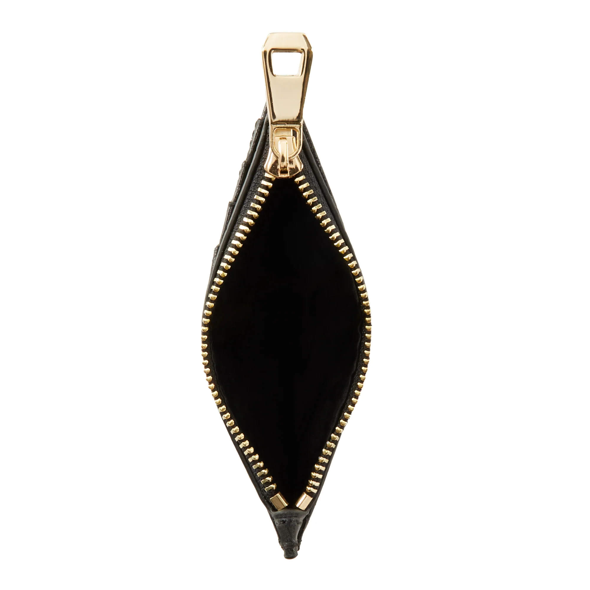 Honoré Aveline croco black calfskin leather card holder - Image 8