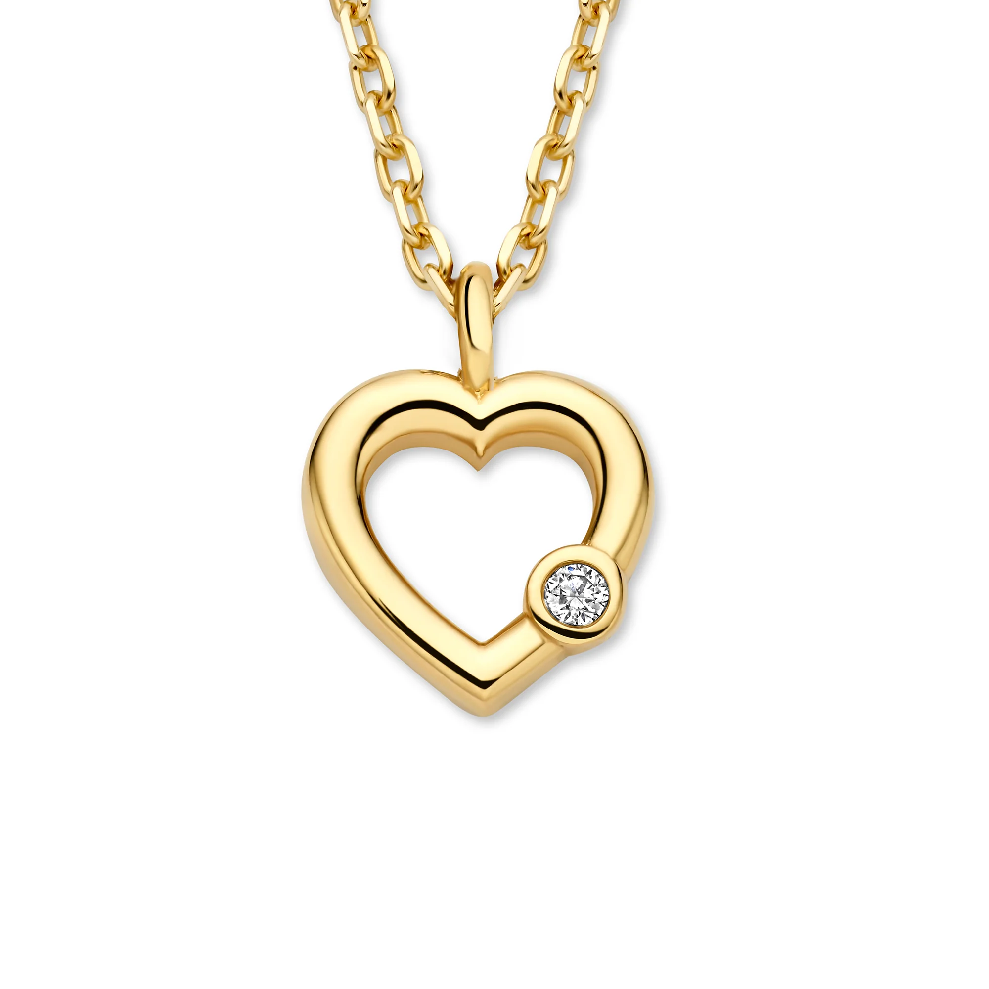 De La Paix Amore Necklace With Diamond 0.01 Carat - Image 4