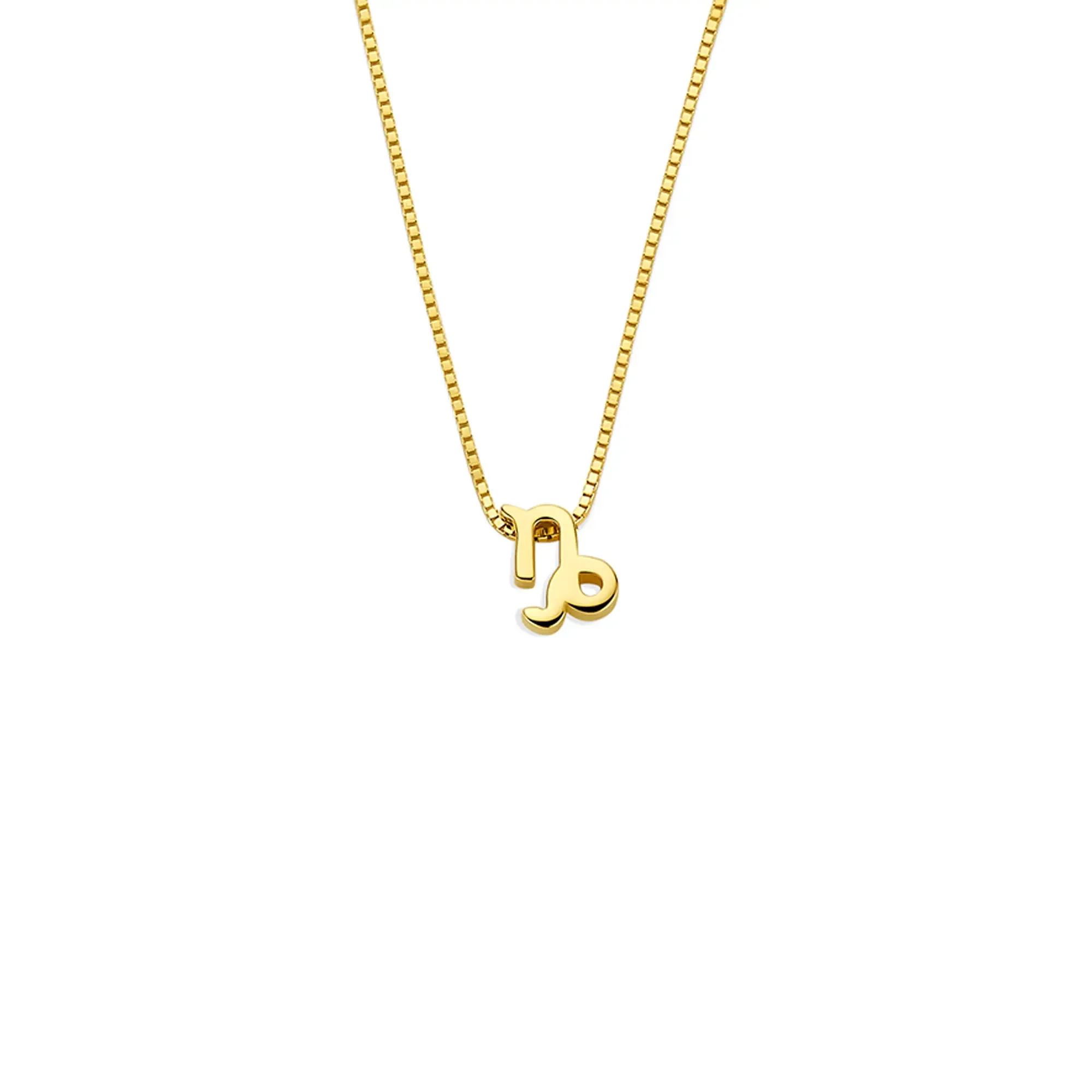 Étoiles d’Or Capricorn 14 Carat Gold Venetian Necklace With Horoscope - Image 3