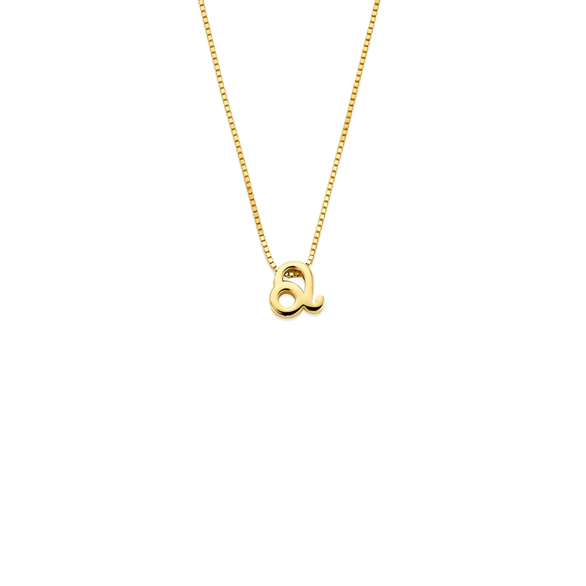 Étoiles d’Or Leo 14 Carat Gold Venetian Necklace With Horoscope - Image 3