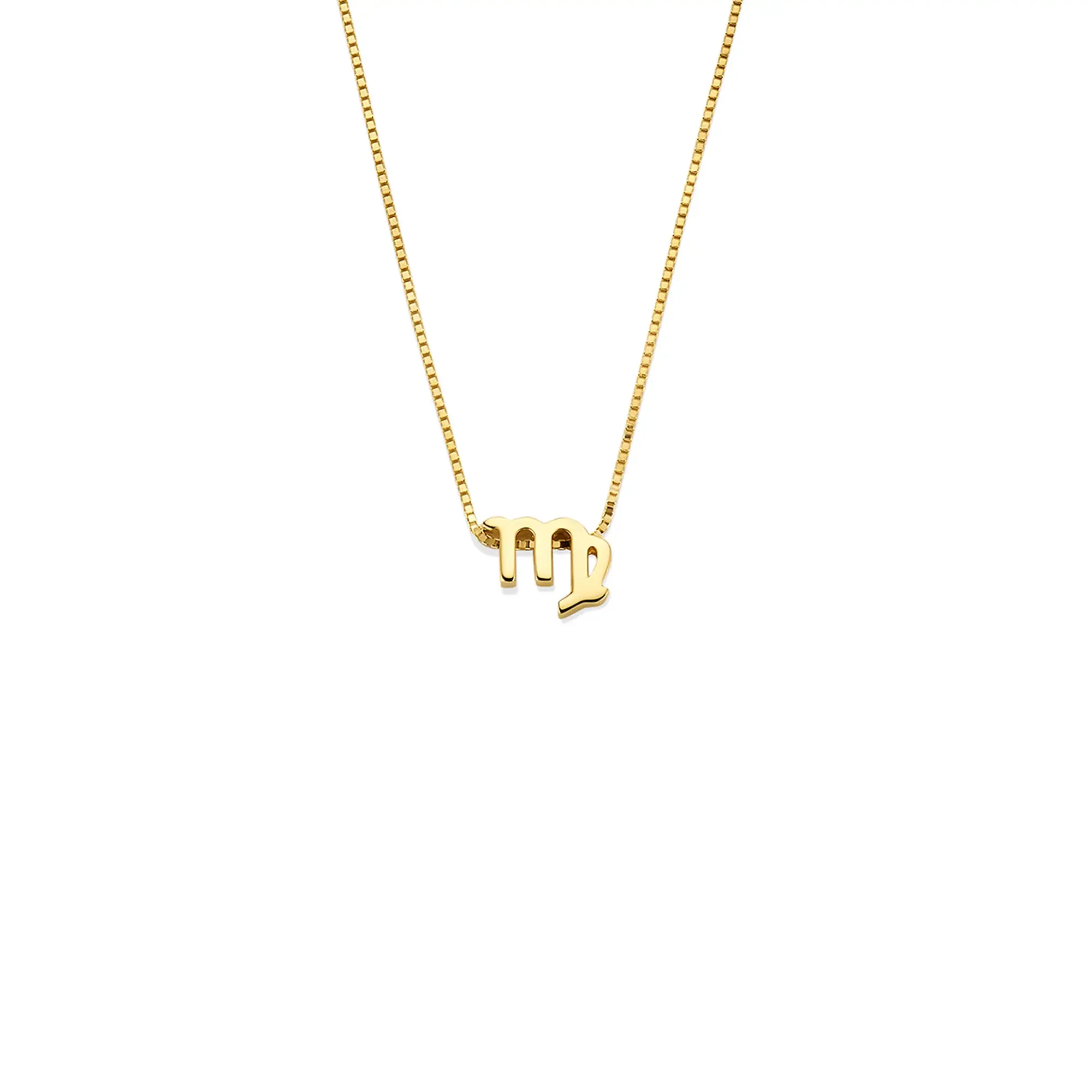 Étoiles d’Or Virgo 14 Carat Gold Venetian Necklace With Horoscope - Image 3