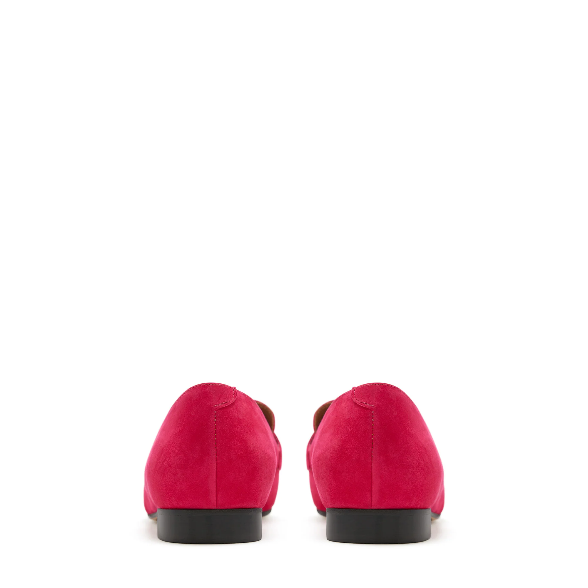 Vendôme Fleur fuchsia suede loafers - Image 6