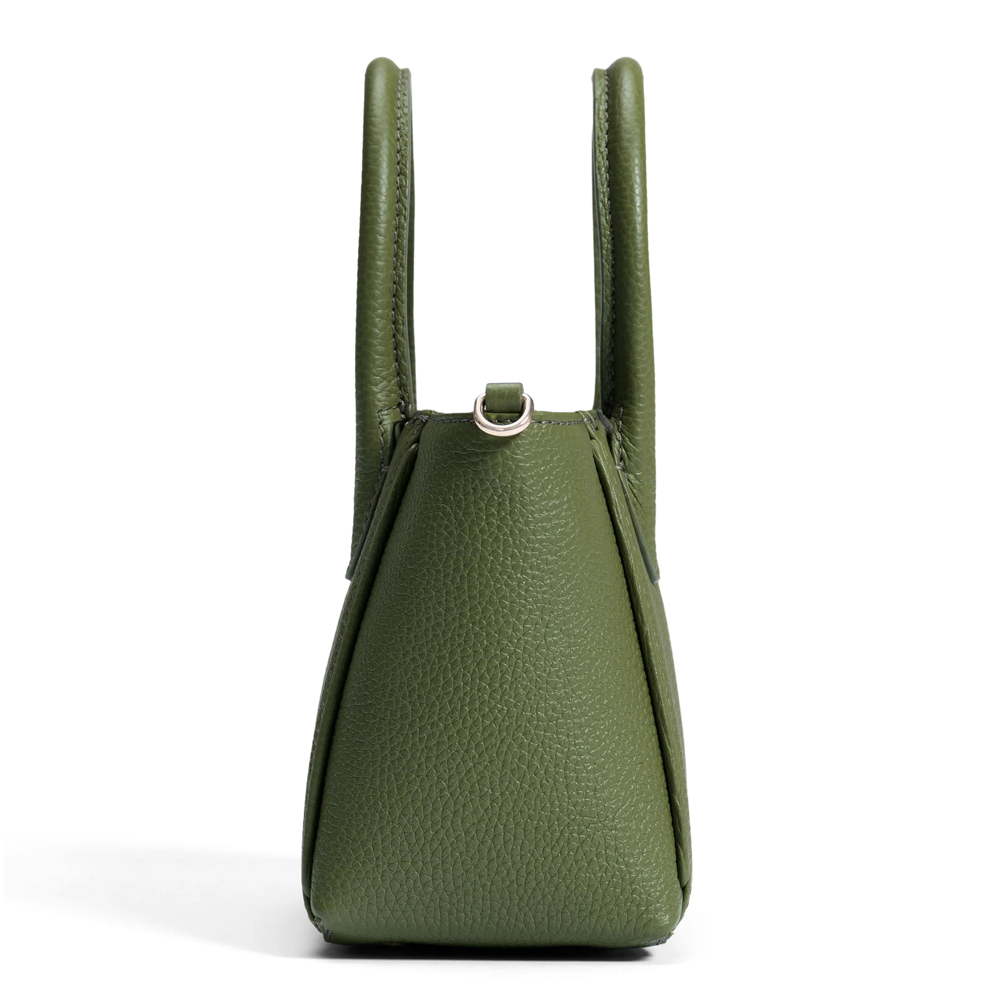 Honoré Cloe Mini green calfskin leather handbag - Image 5