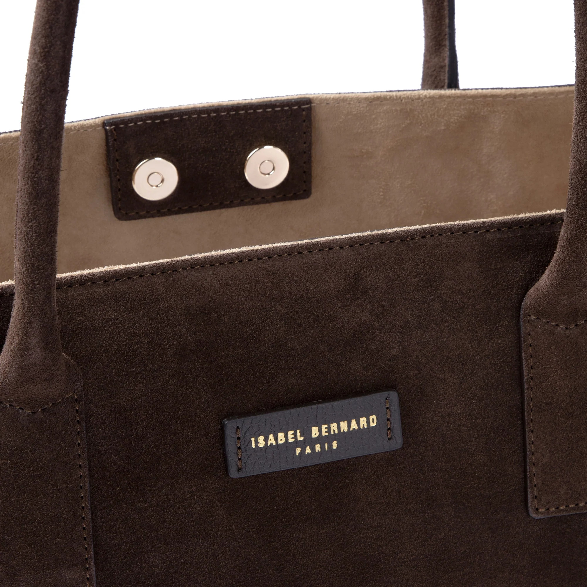 Honoré Elin Dark Brown Suede shoulder bag - Image 6