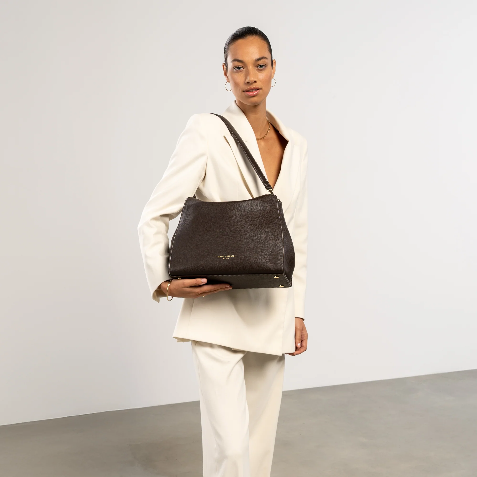 Honoré Emma Dark Brown Shoulder Bag - Image 2