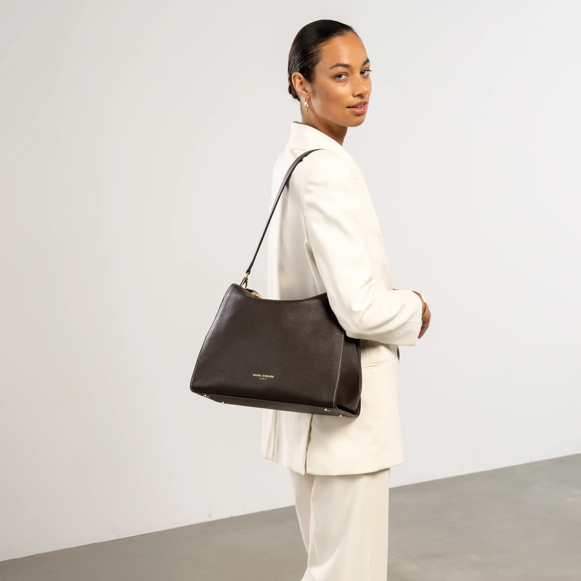 Honoré Emma Dark Brown Shoulder Bag - Image 3