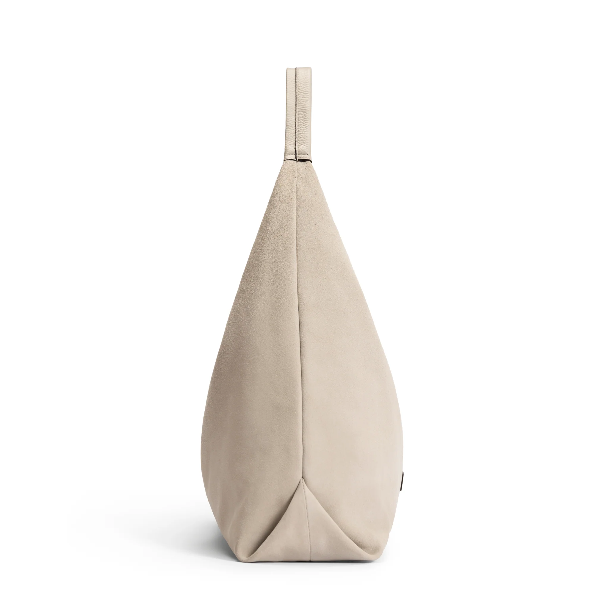Honoré Grace cream suede shoulder bag - Image 4