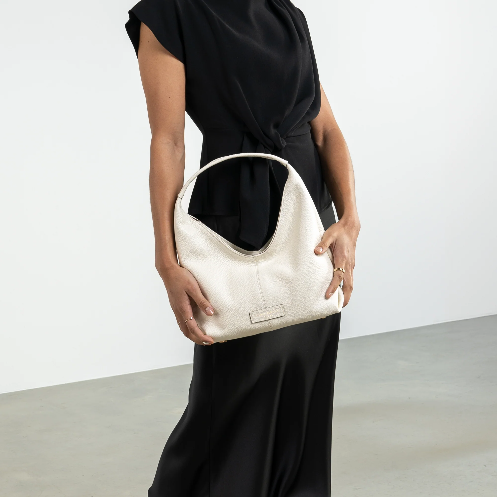 Honoré Grace mini cream calfskin leather handbag - Image 2