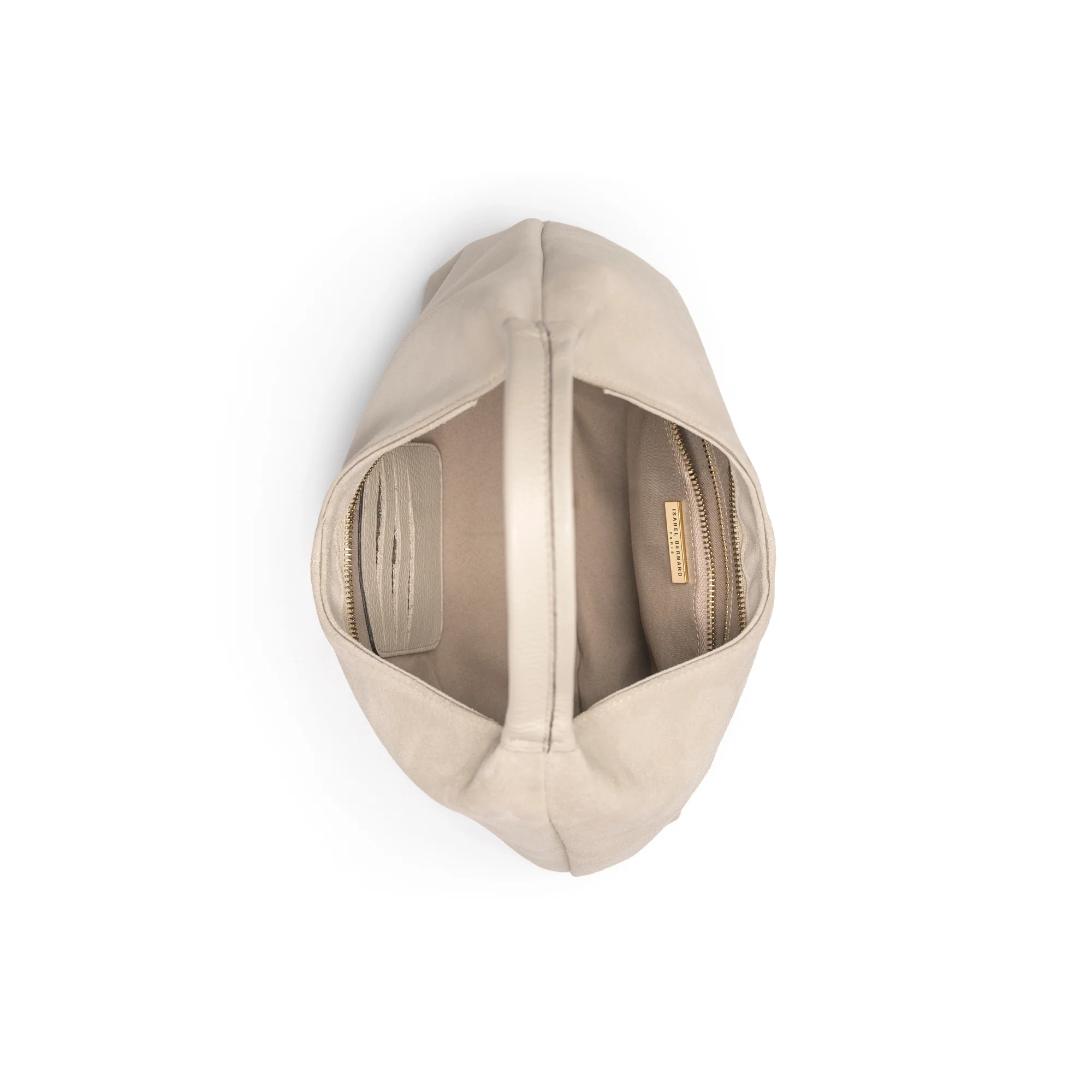 Honoré Grace mini cream suede handbag - Image 6