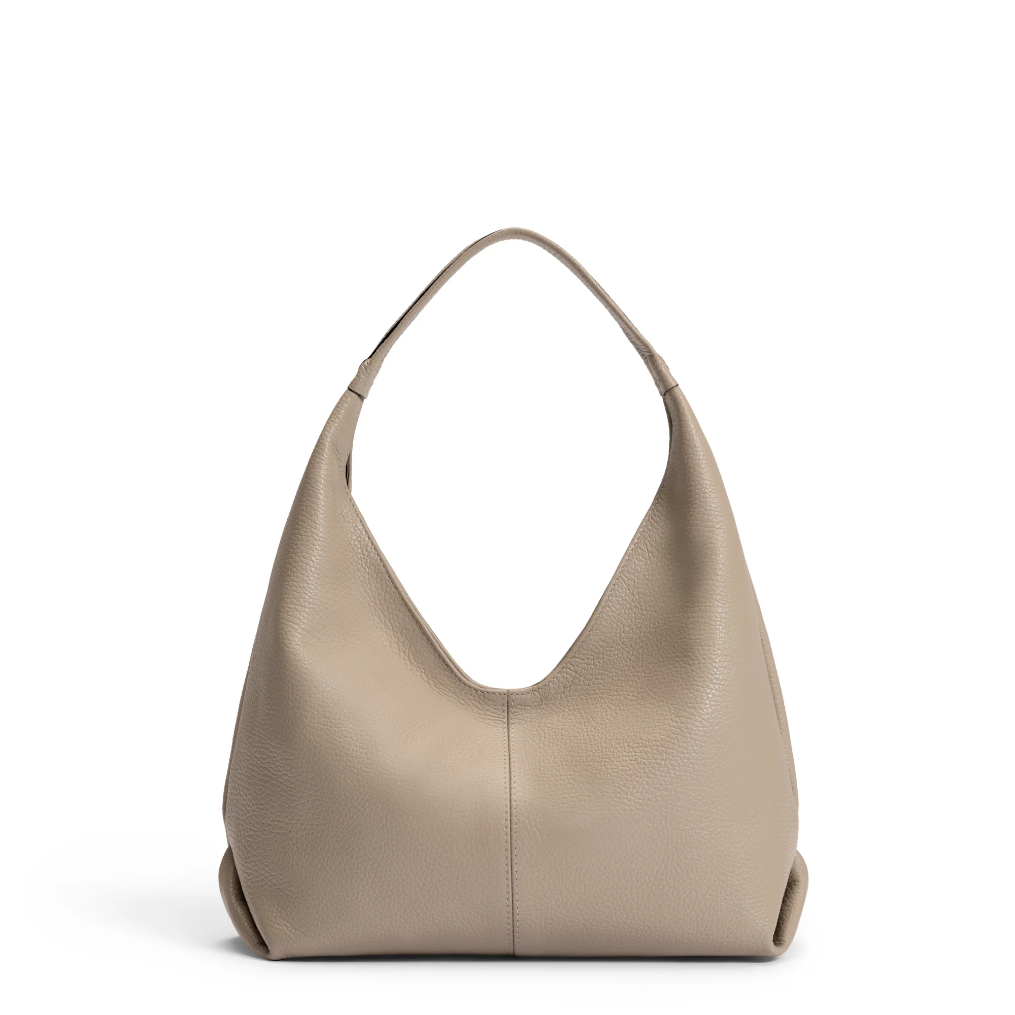 Honoré Grace mini taupe calfskin leather handbag - Image 5
