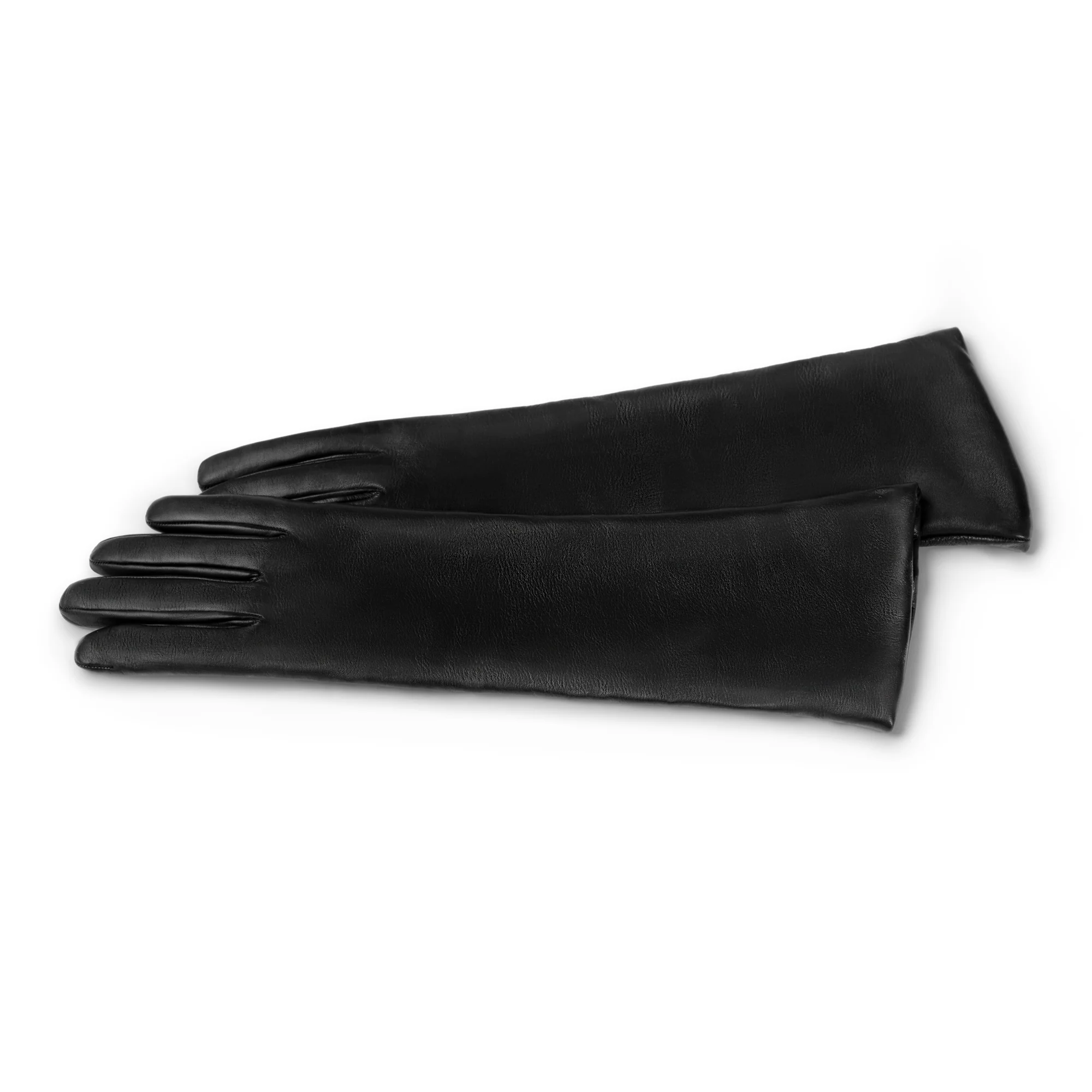 Honoré Ines black goatskin leather gloves - Image 5