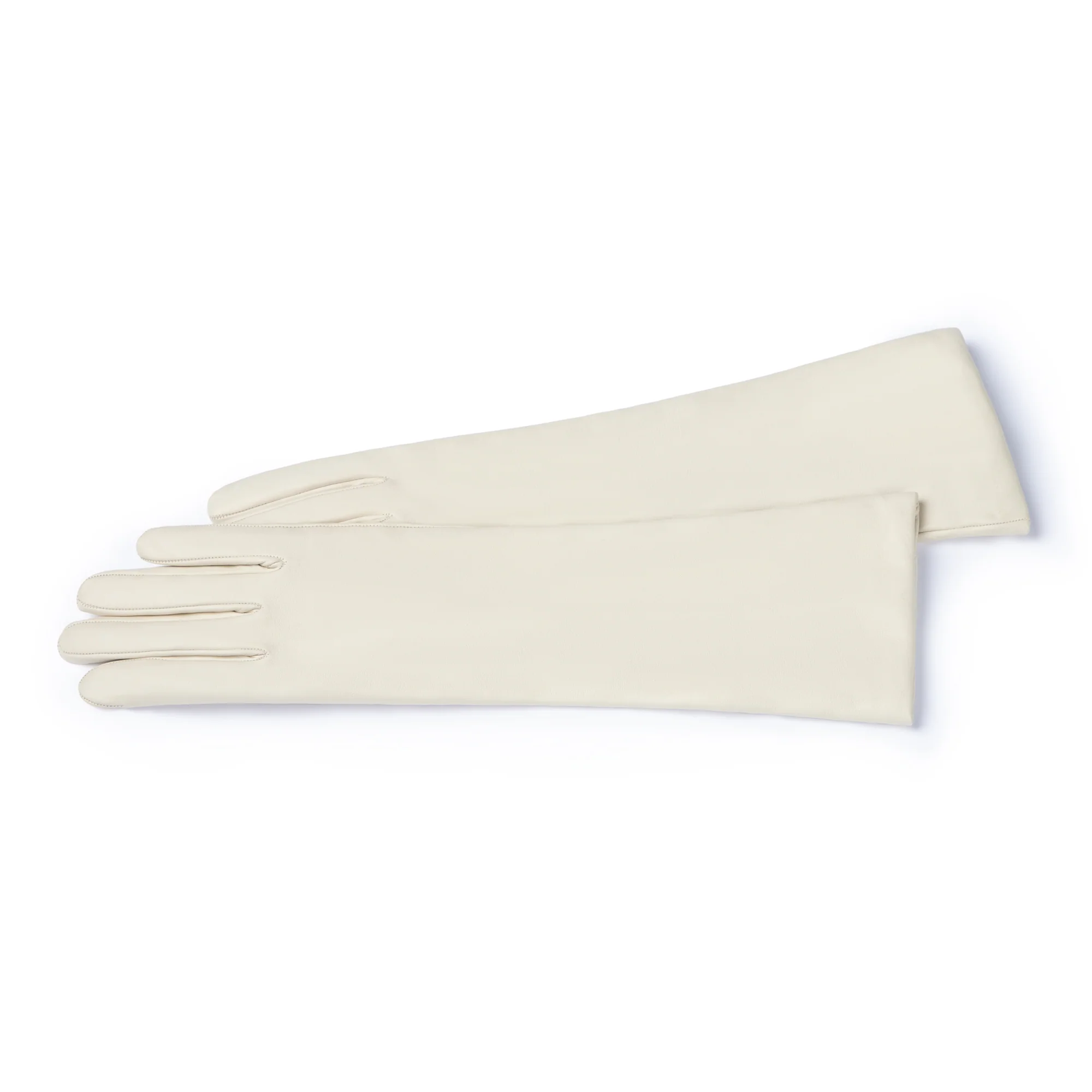 Honoré Ines cream goatskin leather gloves - Image 5