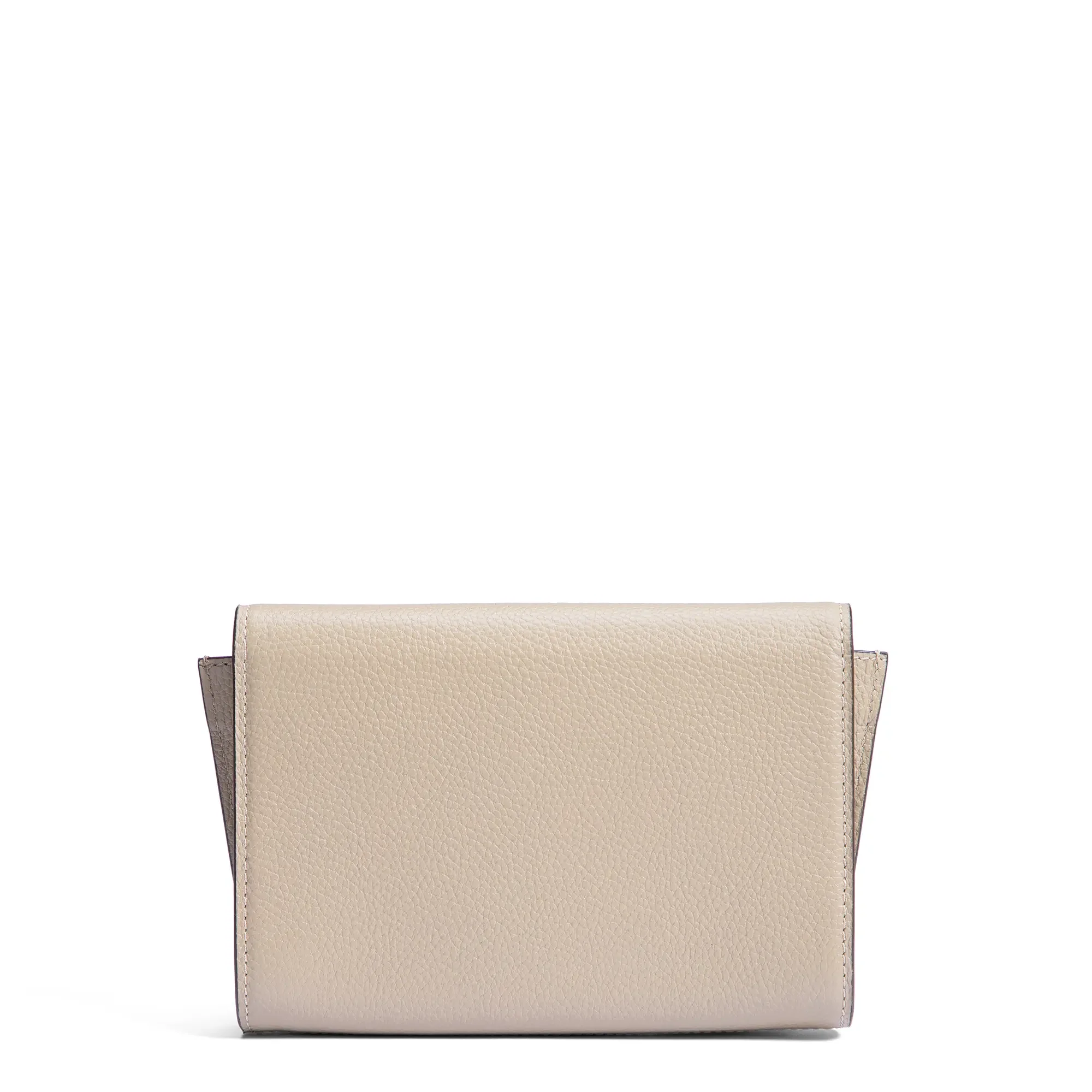 Honoré Lina Beige Clutch With Detachable Shoulder Chain - Image 3