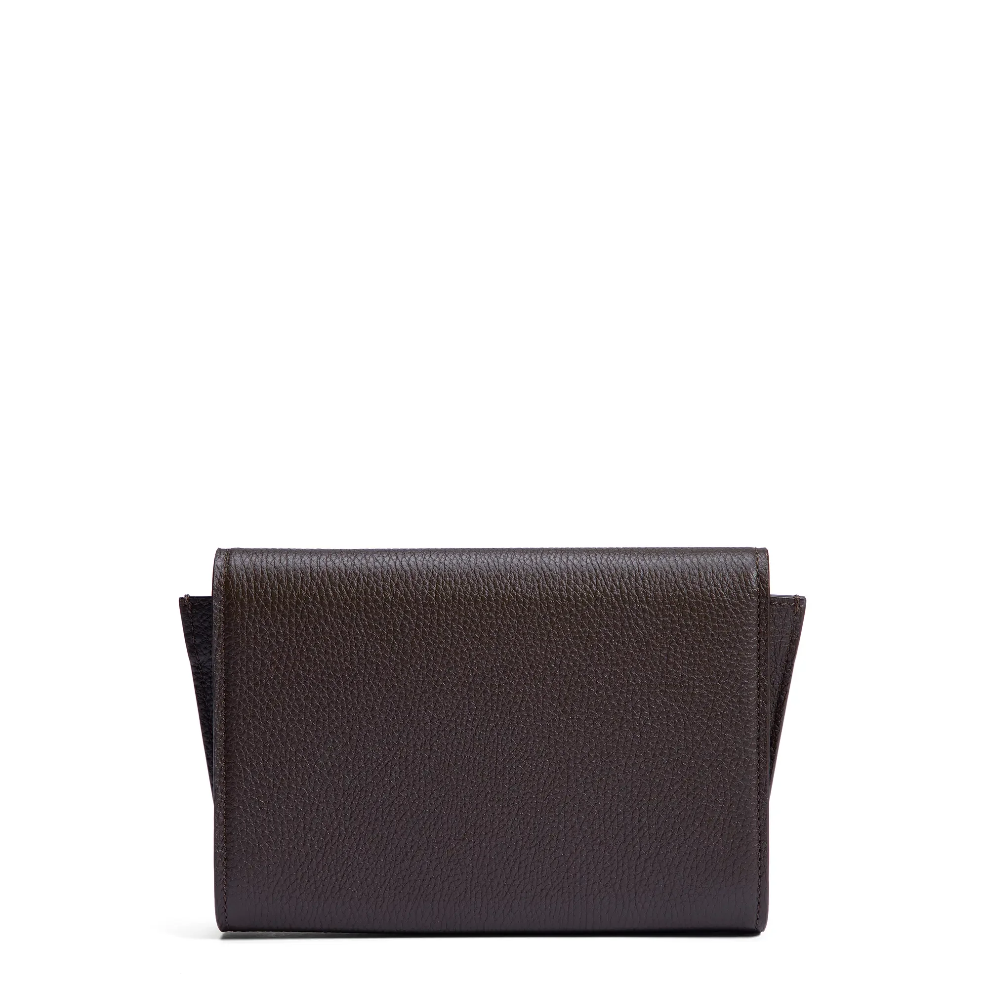 Honoré Lina Dark Brown Clutch With Detachable Shoulder Chain - Image 6