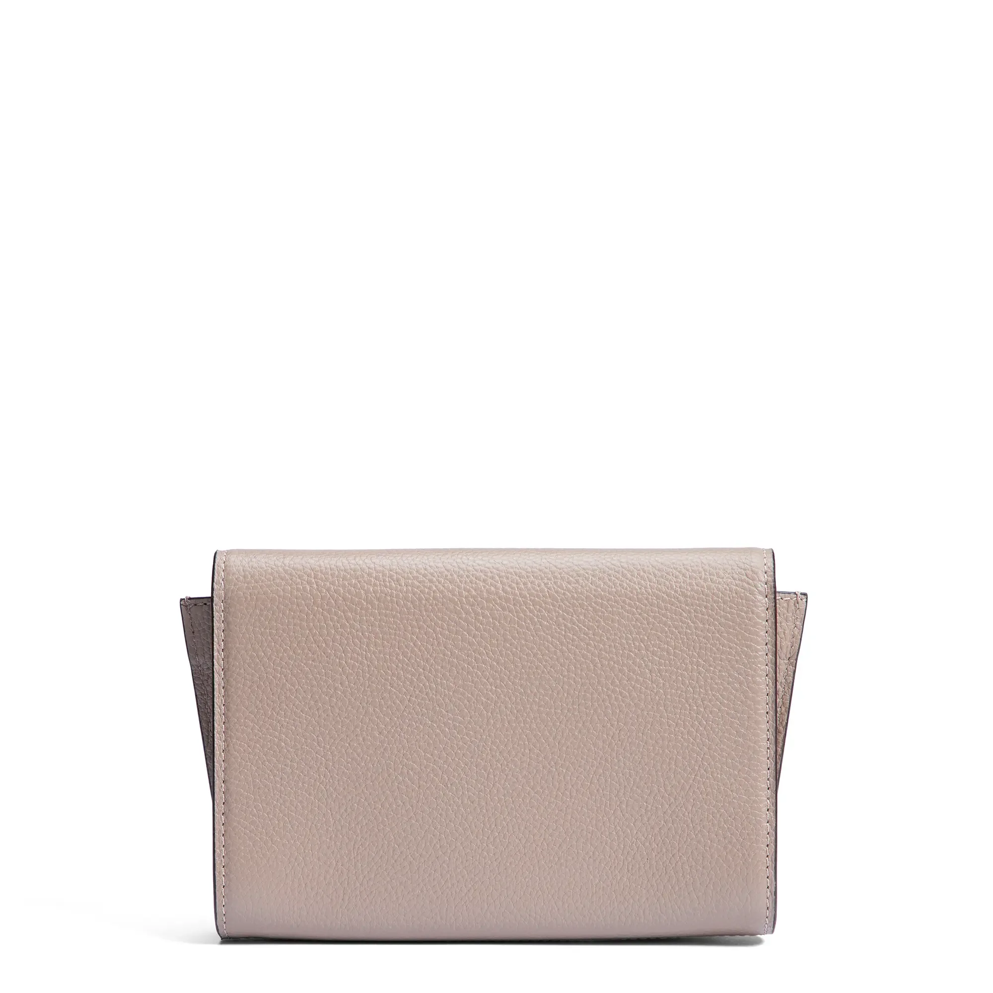 Honoré Lina Taupe Clutch With Detachable Shoulder Chain - Image 3