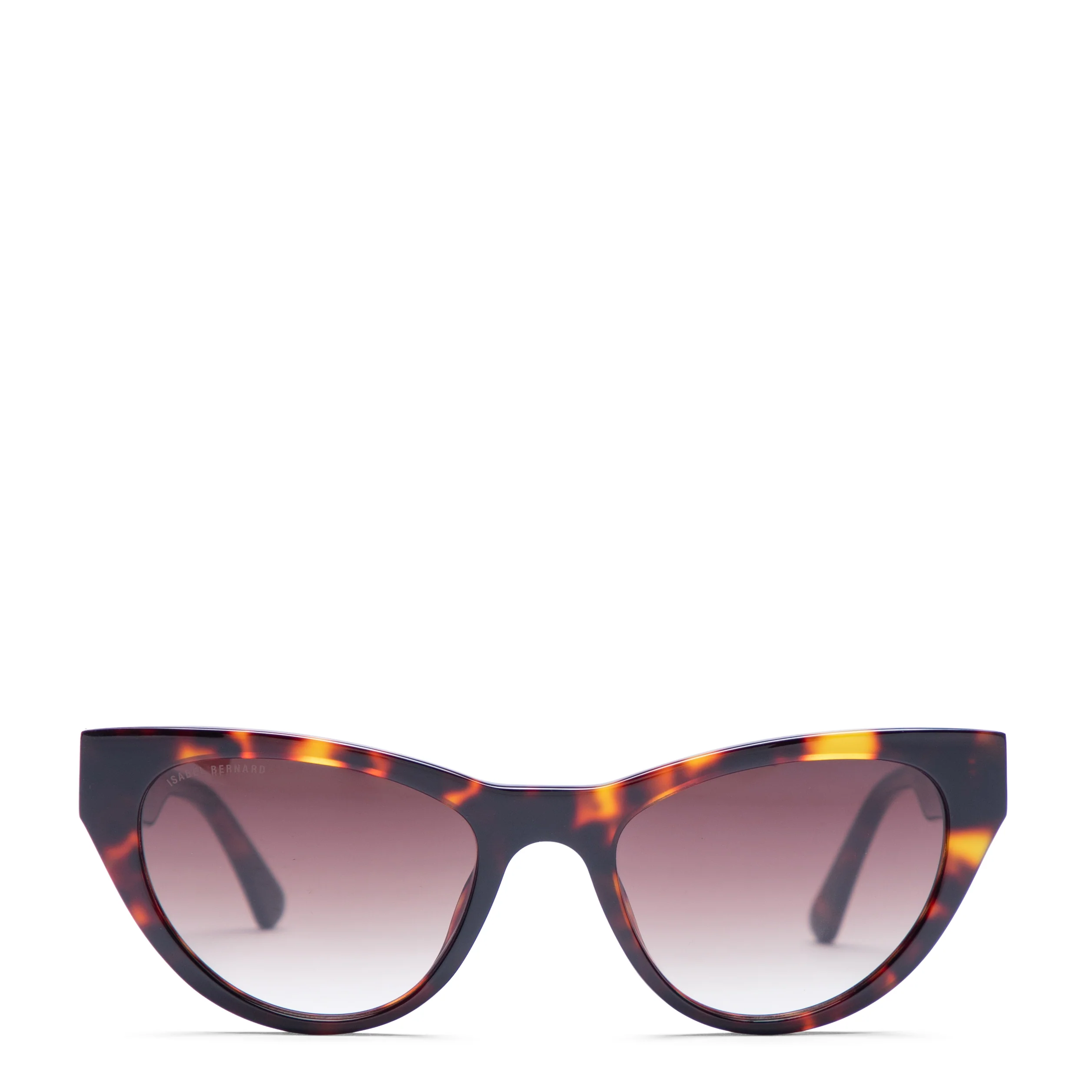 La Villette Lucie brown tortoise cat eye sunglasses with brown lenses - Image 4