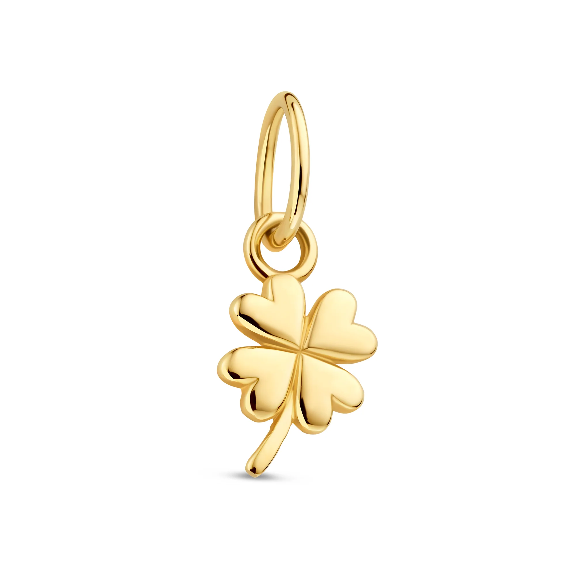 Le Marais Clover 14 karat gold charm - Image 6