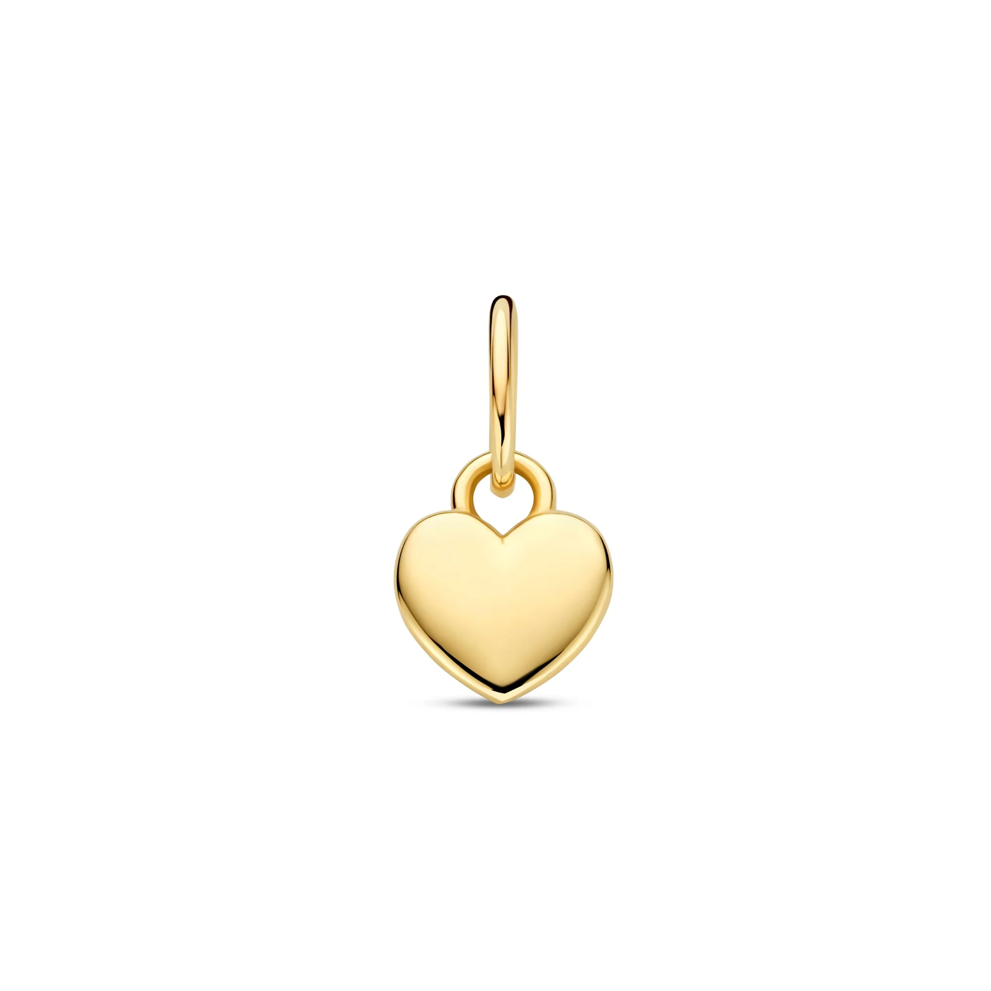 Le Marais Heart 14 karat gold charm