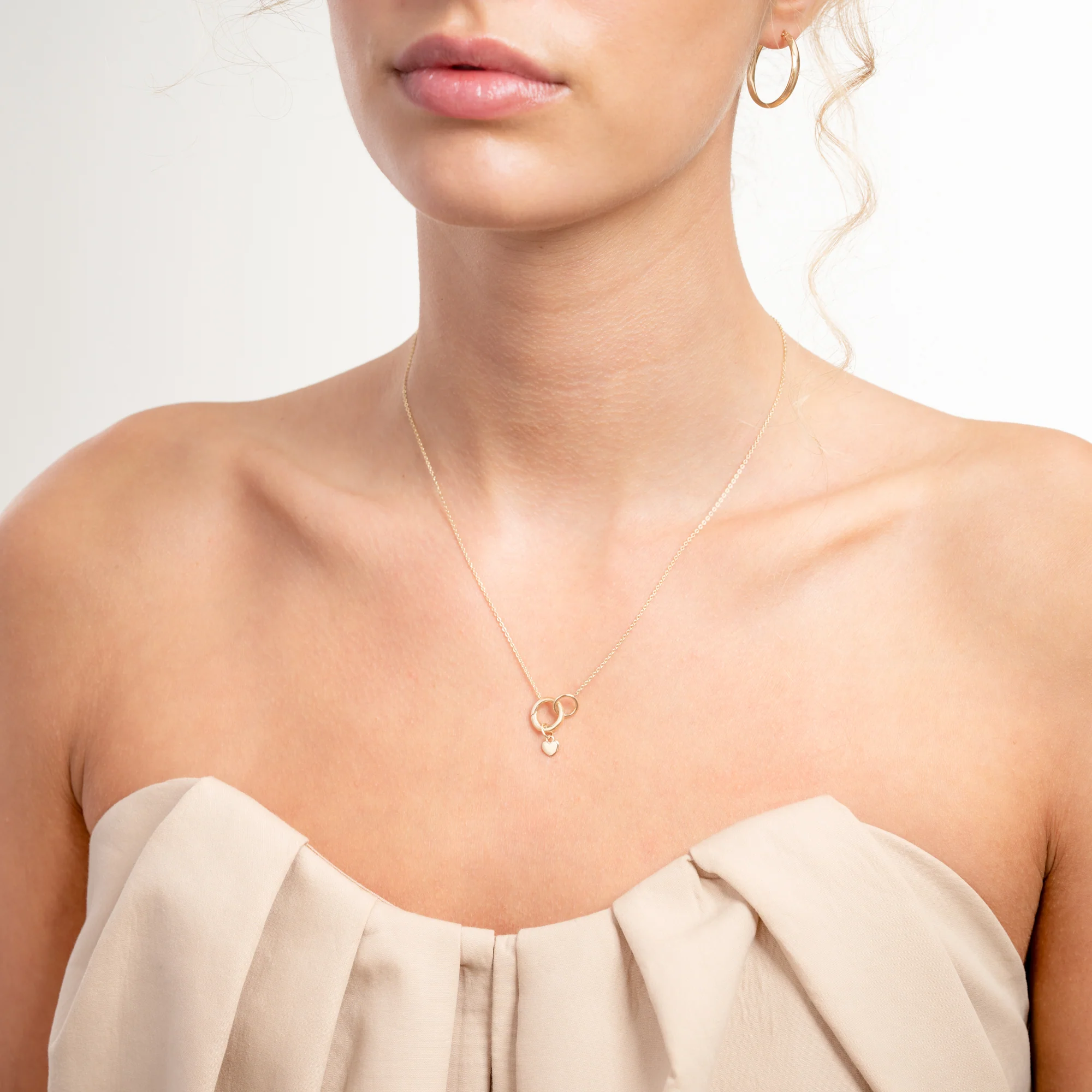 Le Marais Heart 14 karat gold charm - Image 3