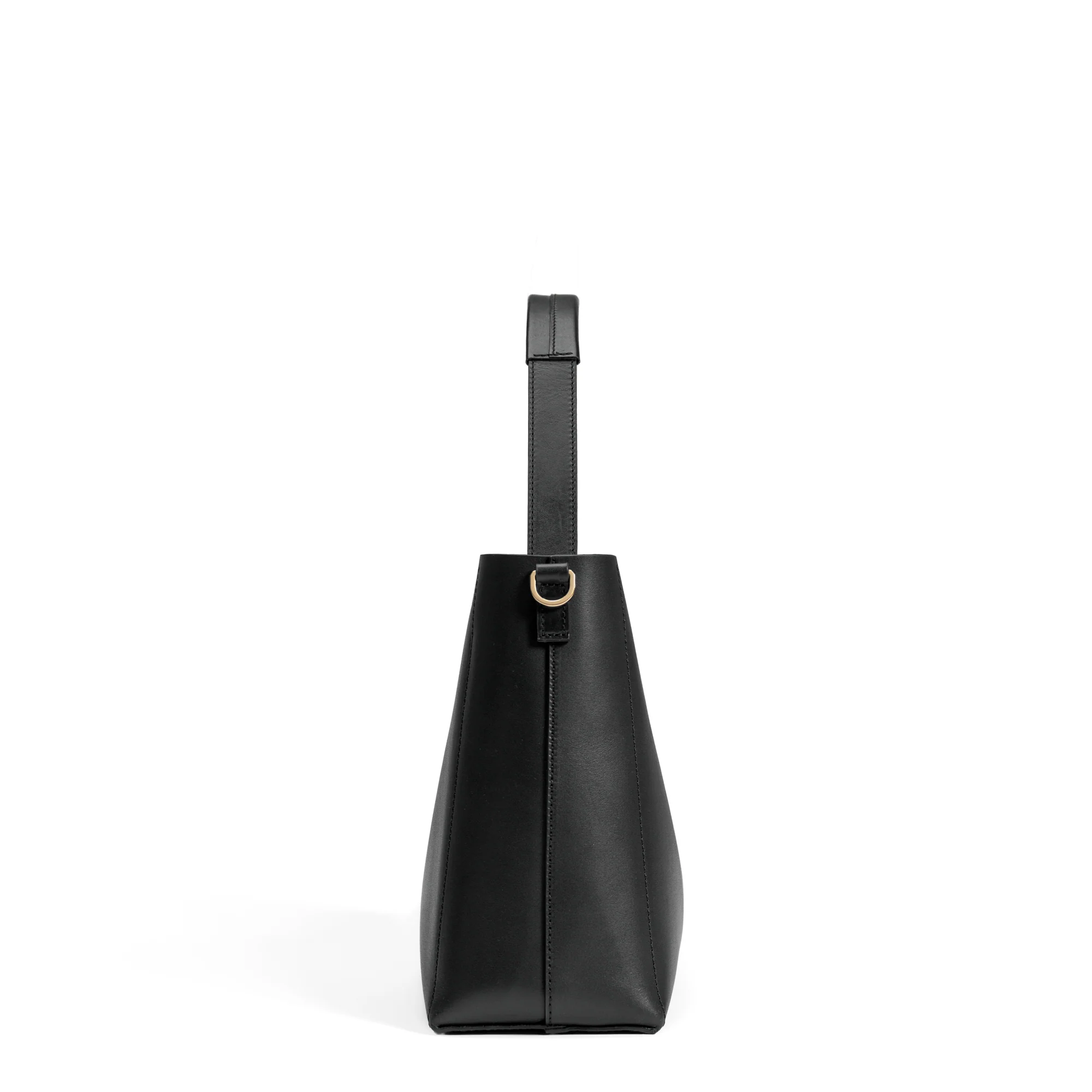 Montmartre Béatrice black vegetable tanned leather handbag - Image 4