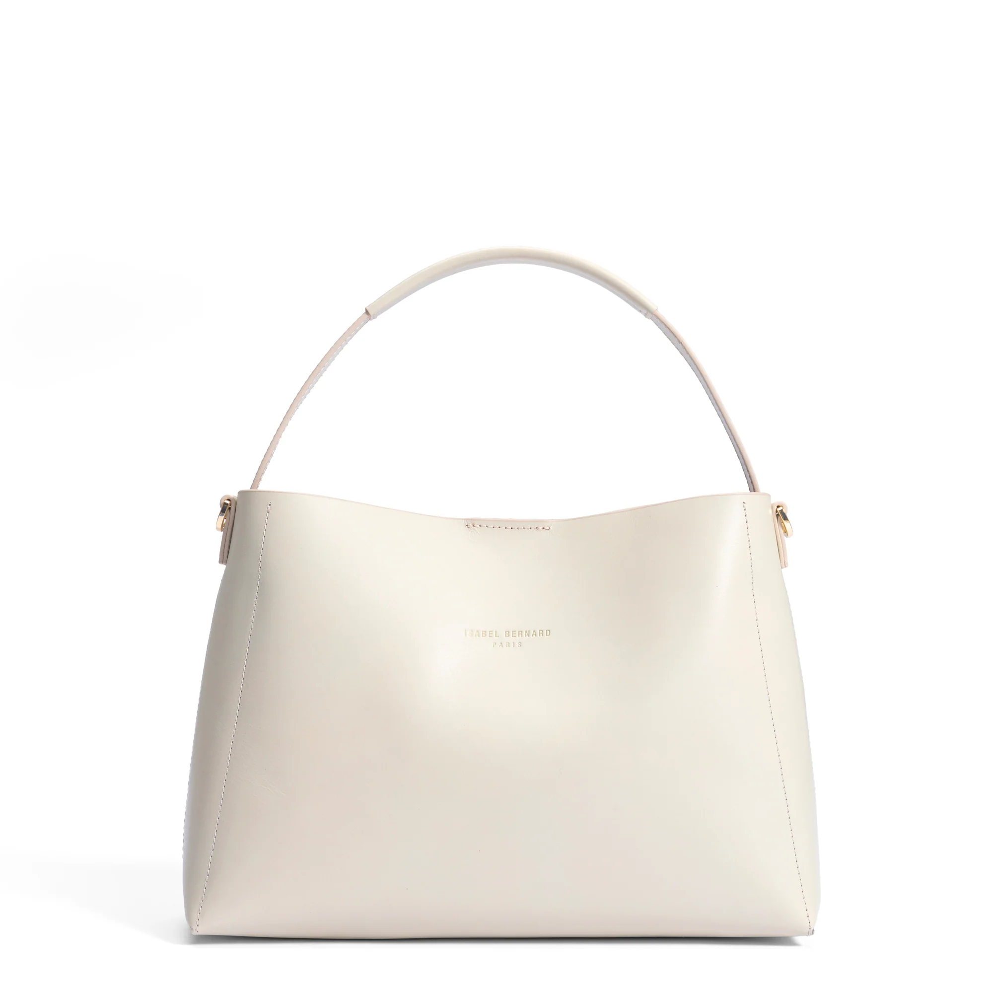 Montmartre Béatrice creme vegetable tanned leather handbag