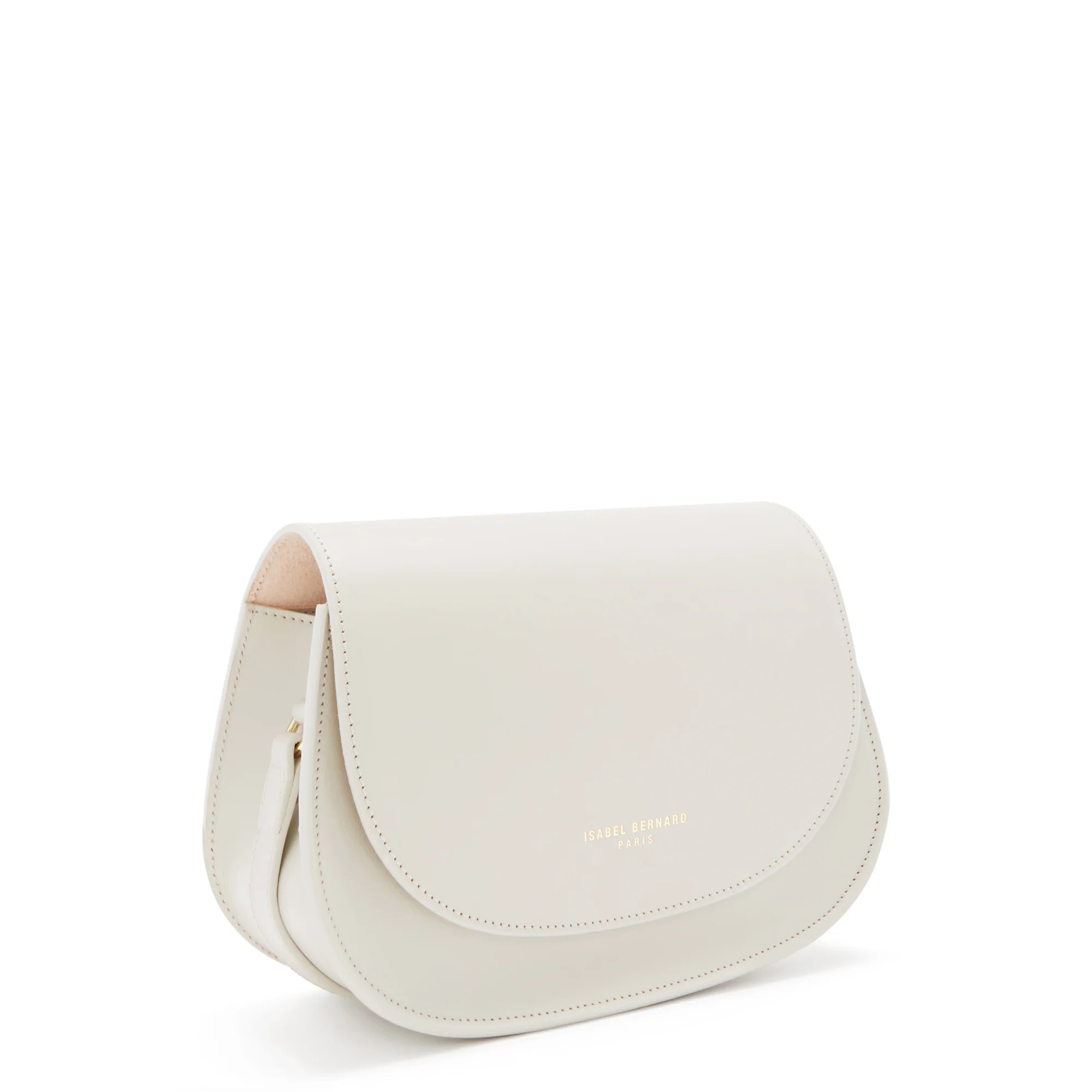 Montmartre Madelon cream vegetable tanned leather crossbody bag - Image 4
