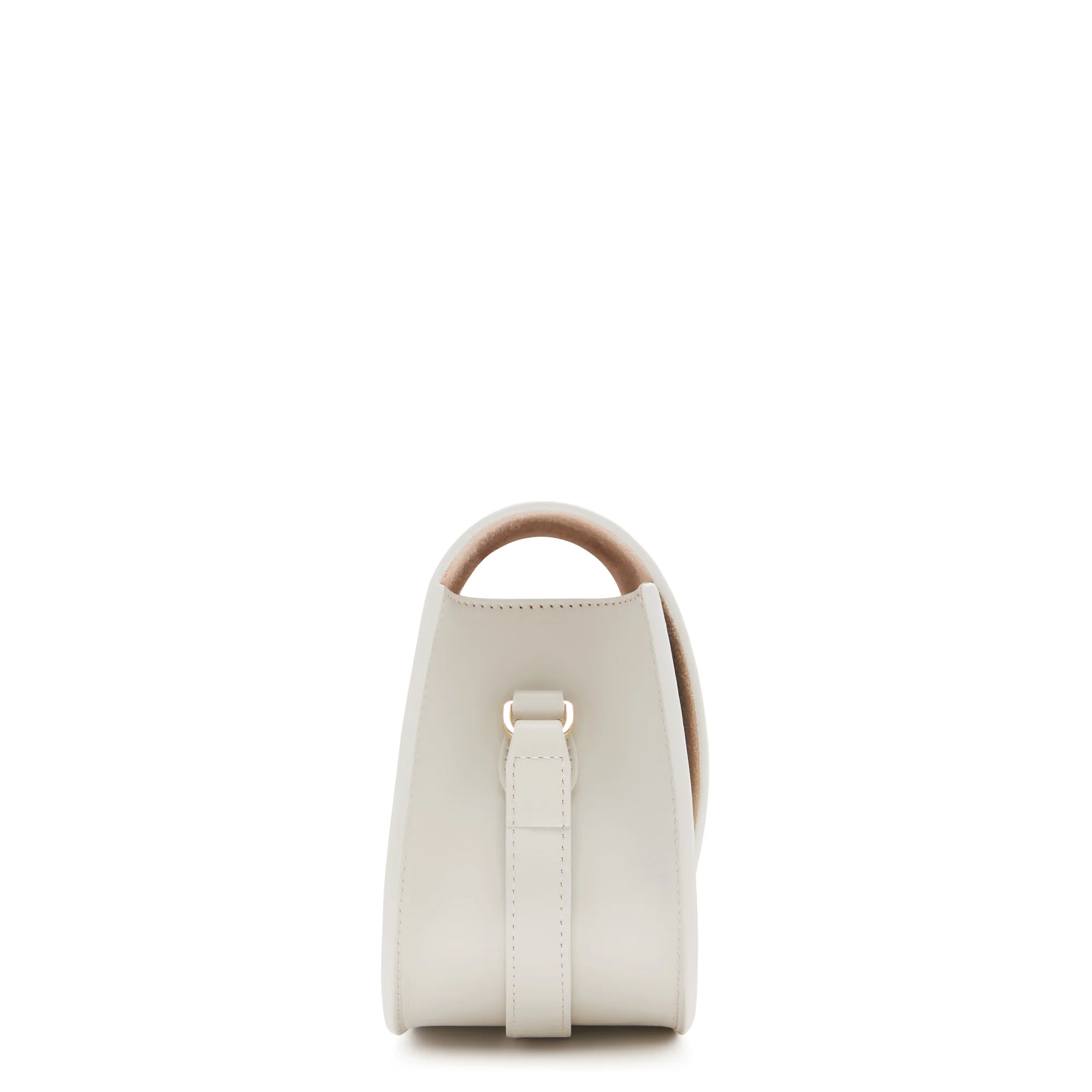 Montmartre Madelon cream vegetable tanned leather crossbody bag - Image 5