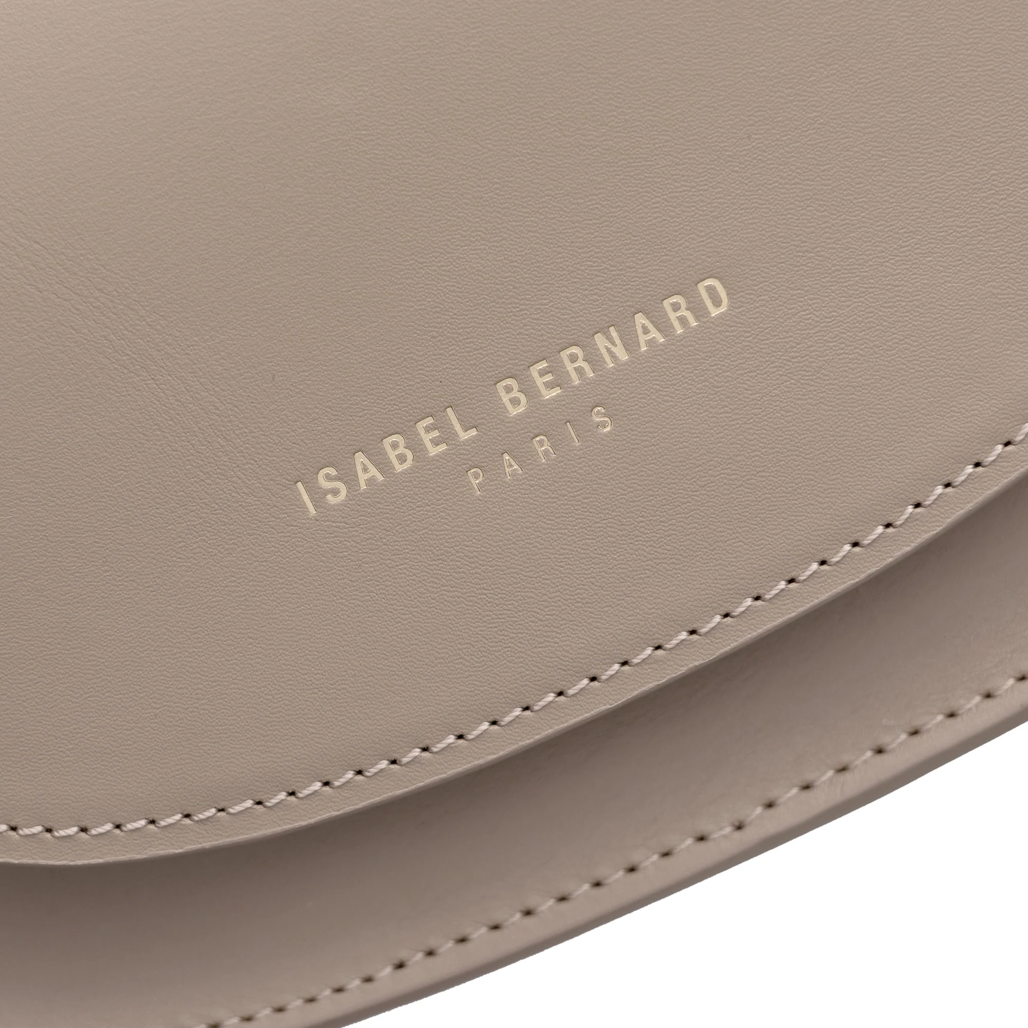 Montmartre Manon taupe vegetable tanned leather crossbody bag - Image 7