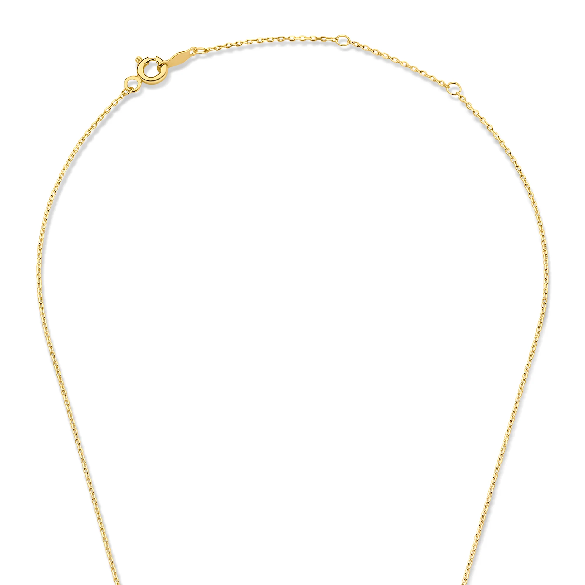 Le Marais Chloé 14 karat gold initial necklace with letter - Image 8
