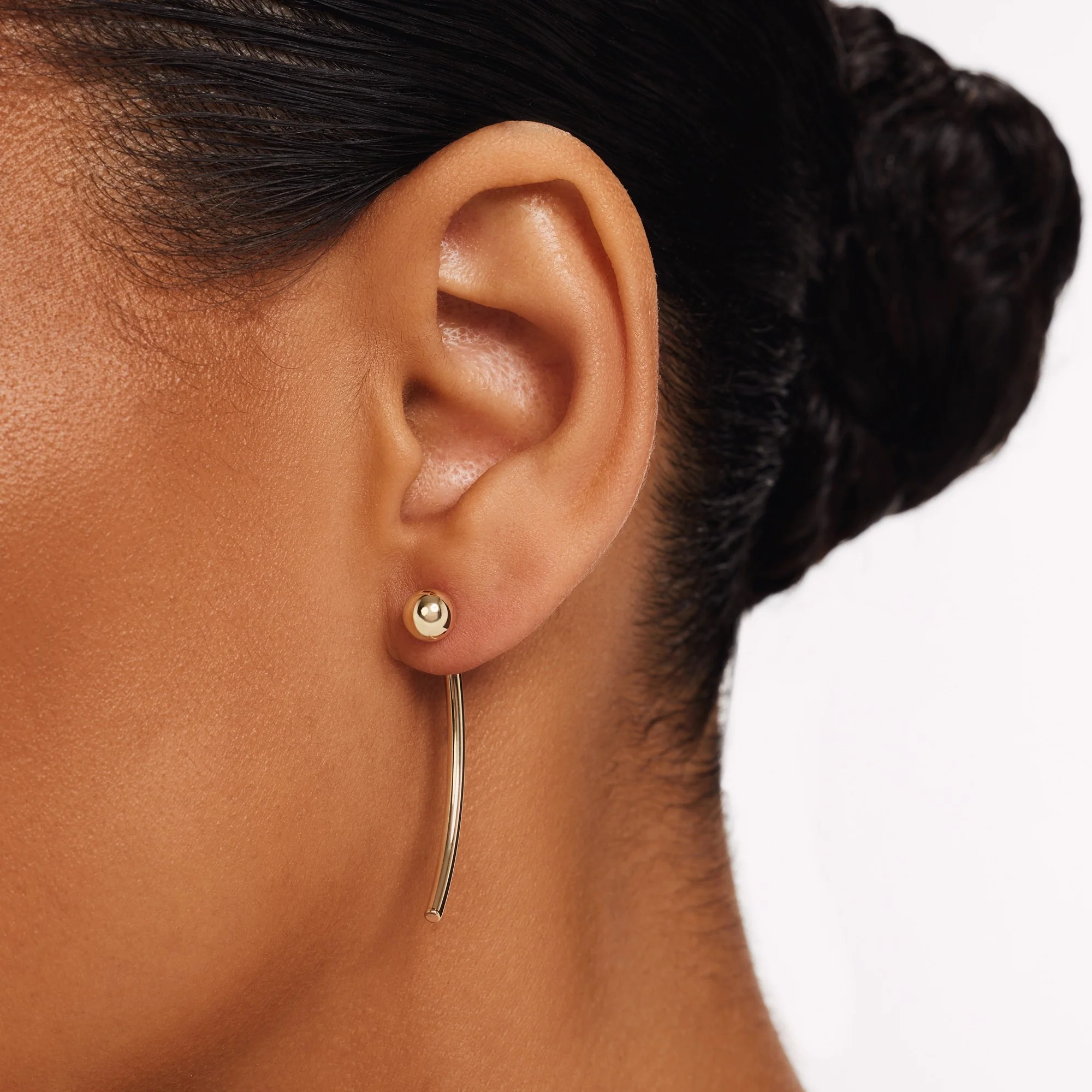 Rivoli Susette 14 karat gold earrings - Image 3