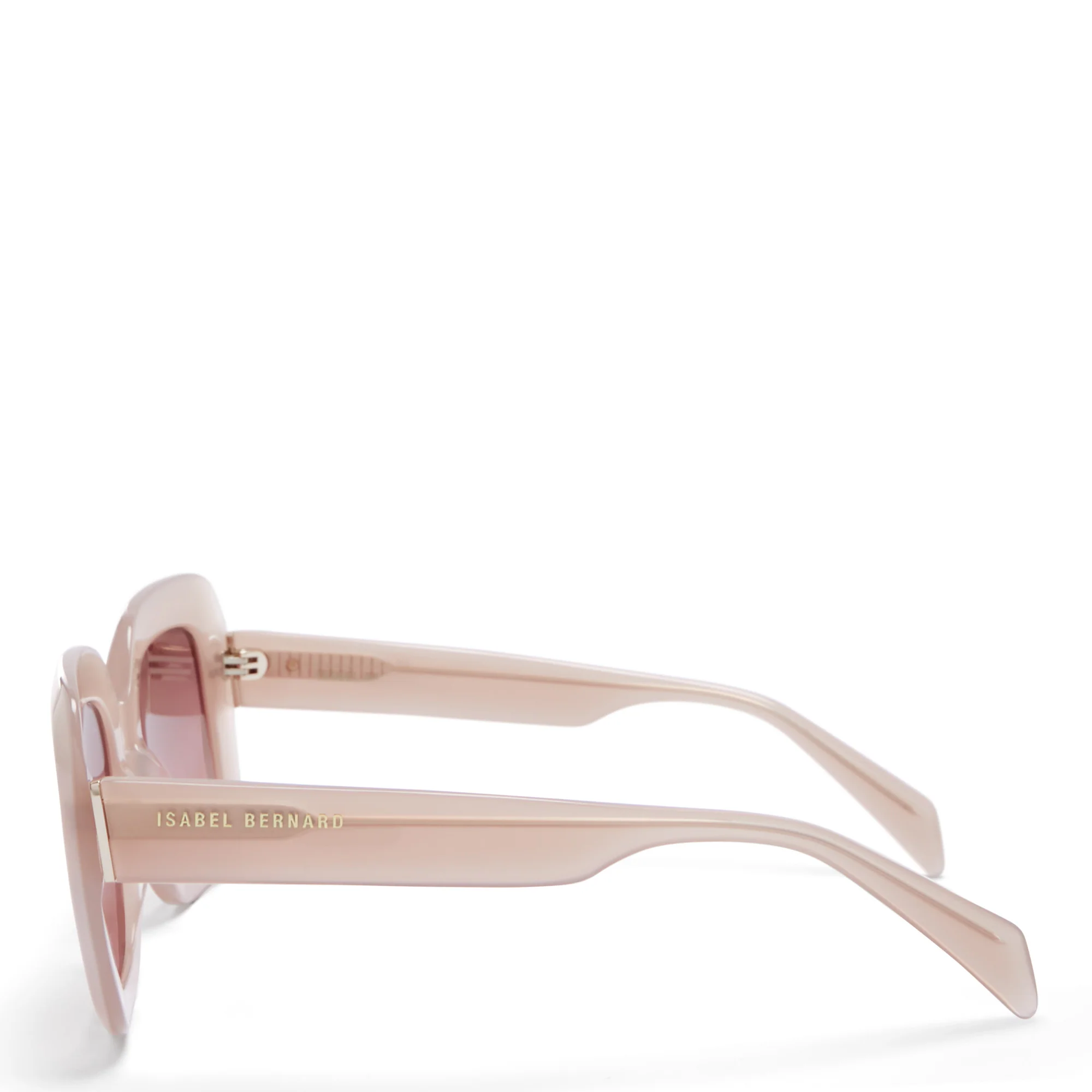 La Villette Rive soft pink square sunglasses - Image 6