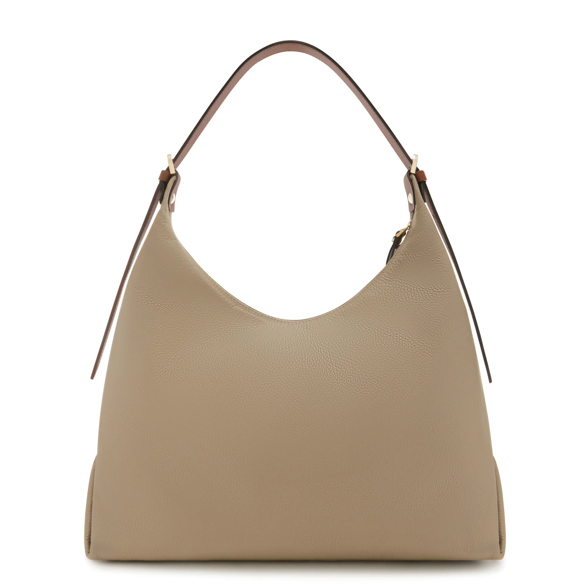 Honoré Muriel taupe calfskin leather shoulder bag - Image 6