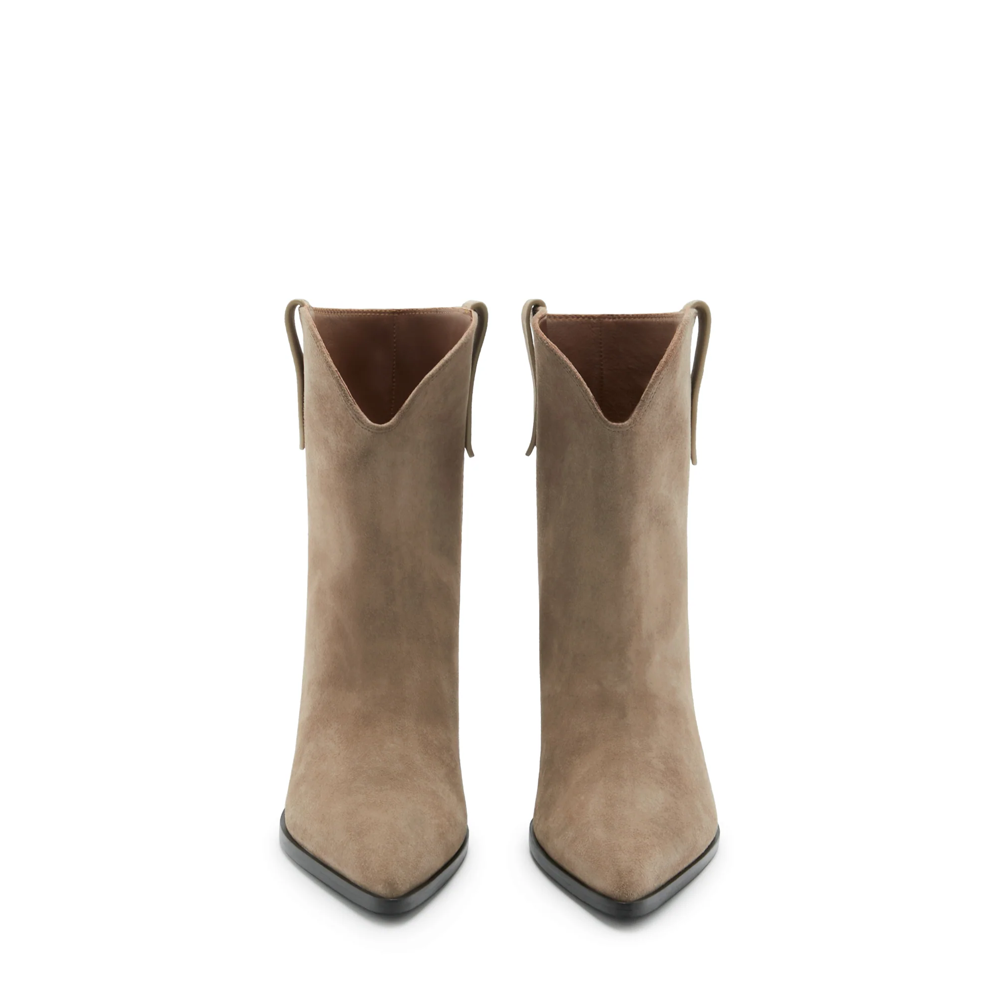 Vendôme Louane taupe suede boots - Image 5