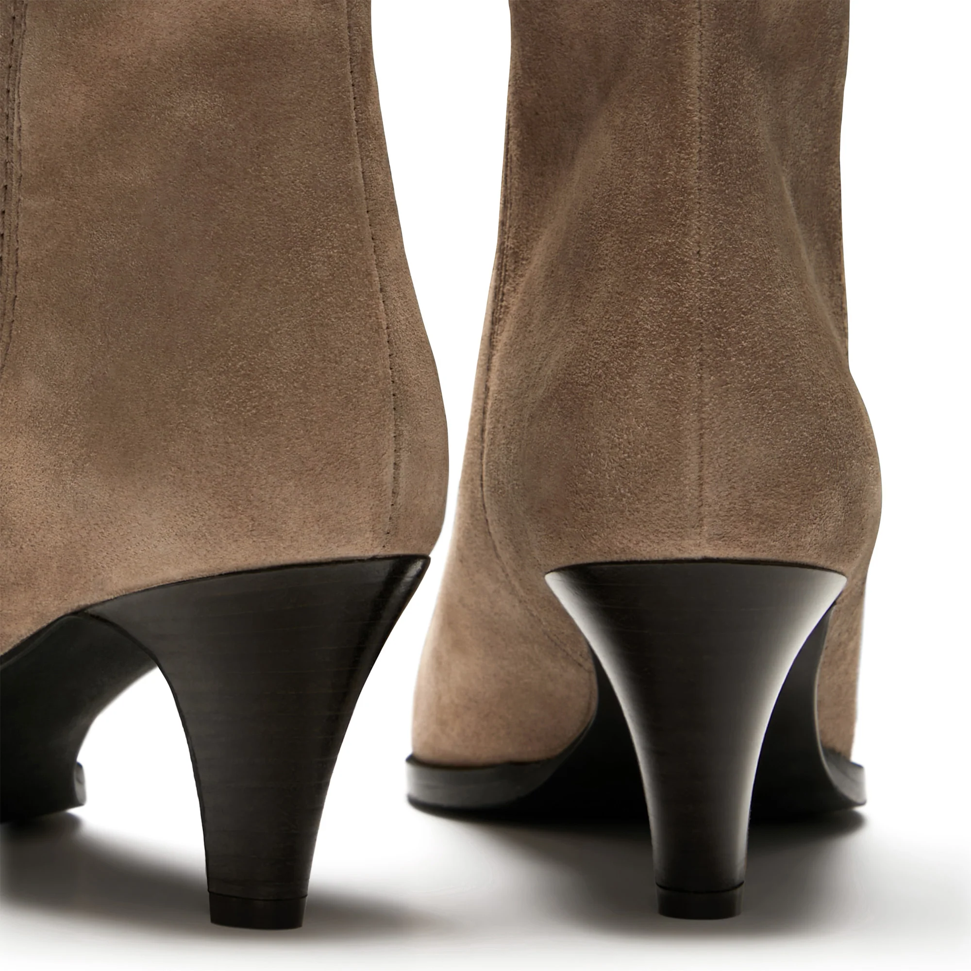 Vendôme Louane taupe suede boots - Image 6