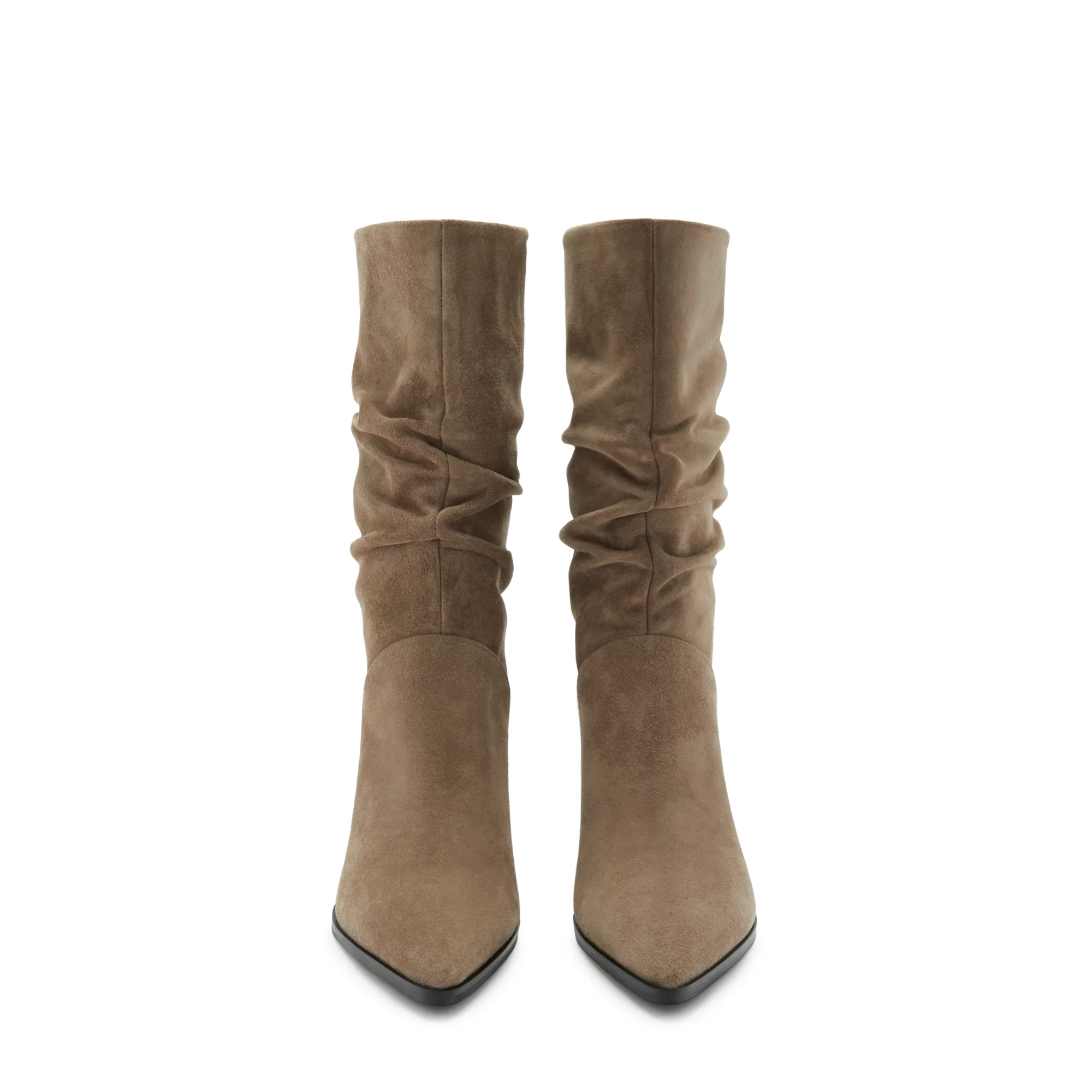Vendôme Margot taupe suede boots - Image 5